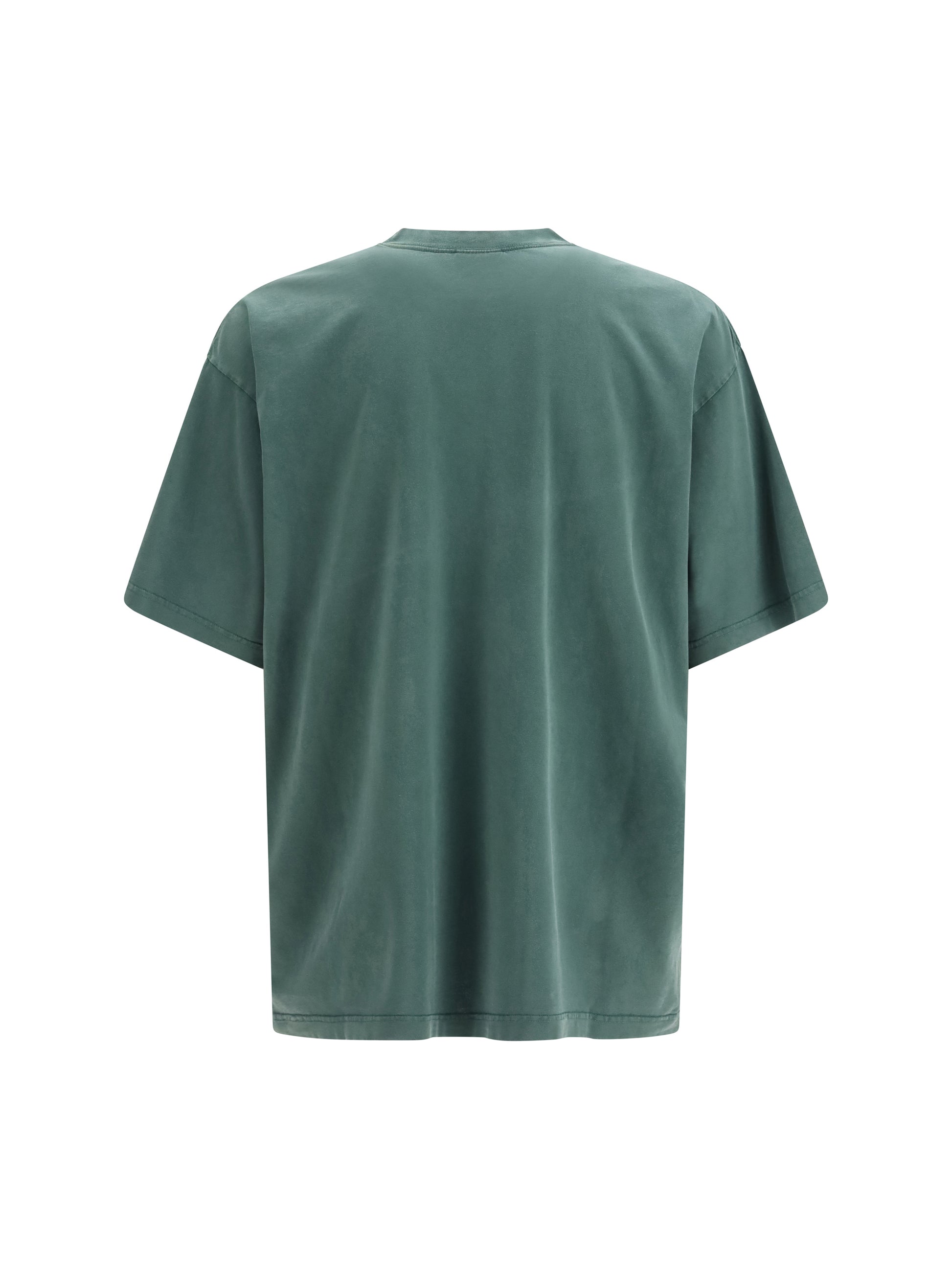 Balenciaga Men Bb Logo Embroidered T-Shirt BALENCIAGA