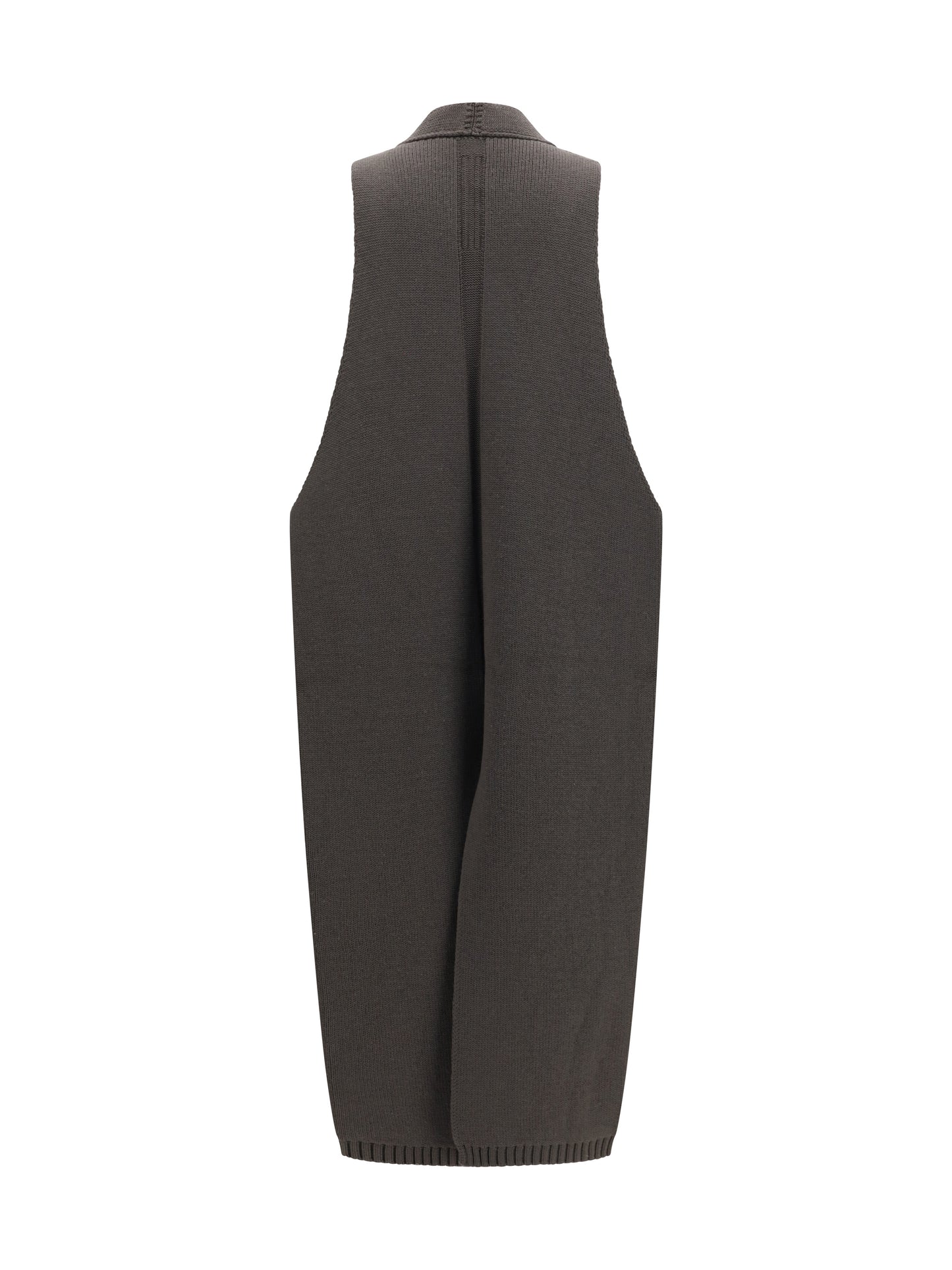 Rick Owens Women Long Wool And Shearling Vest RICK OWENS