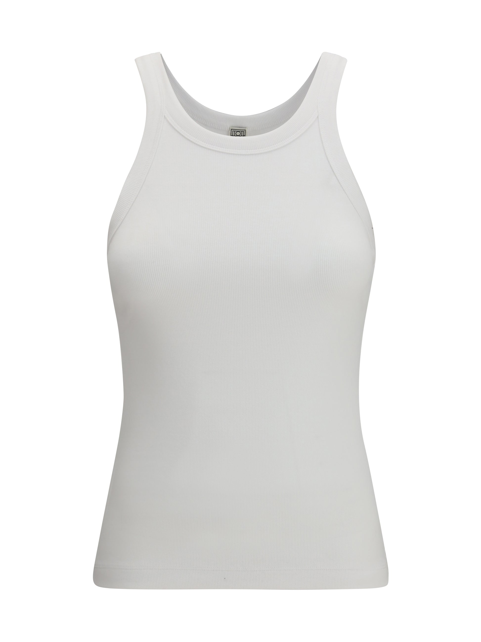 Toteme Women Ribbed Cotton Tank Top TOTEME