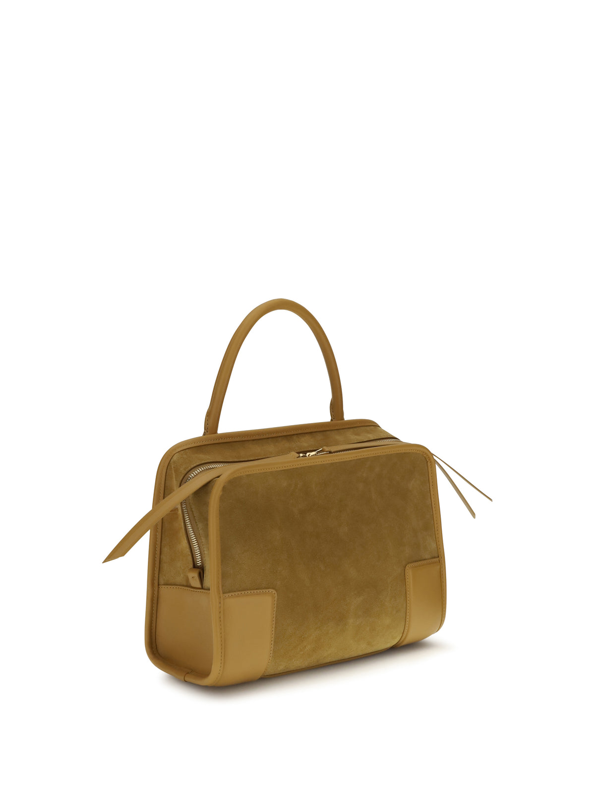 Loewe Women Medium Amazona 180 Suede Handbag LOEWE