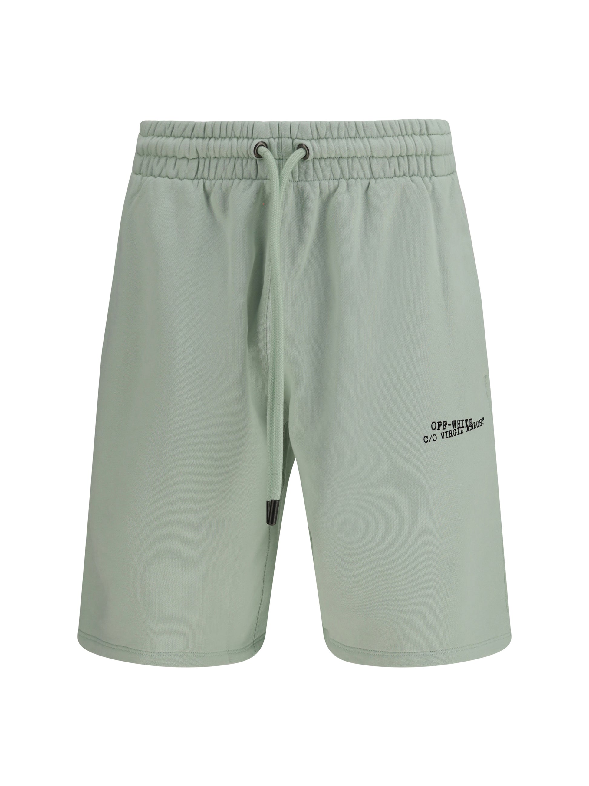 Off-White Men Type Machine Arrow Skate Sweat Shorts With Front Logo OFF-WHITE