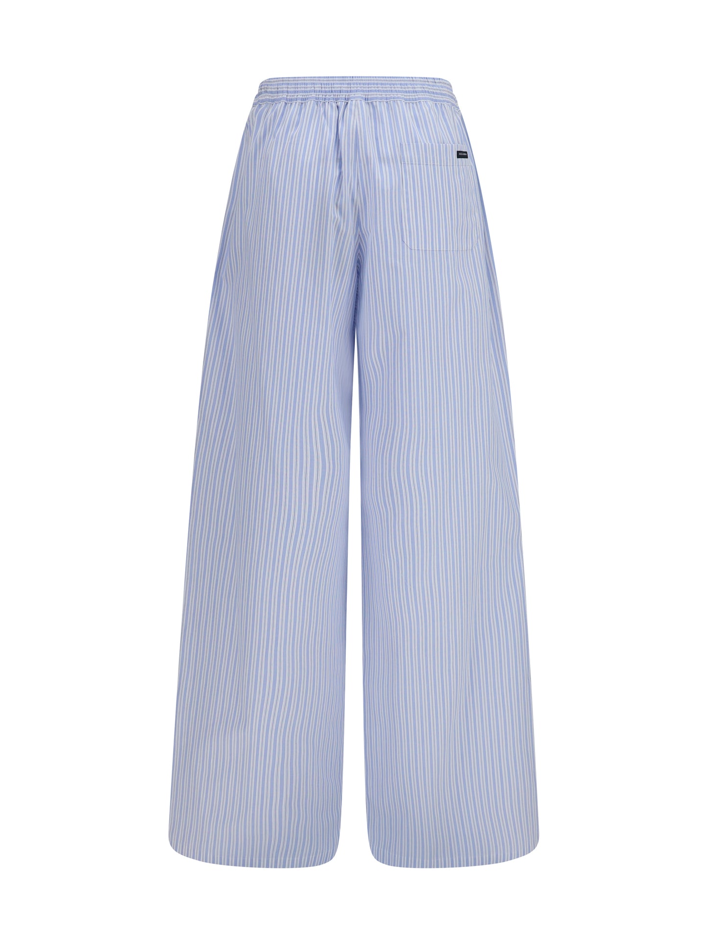 Dolce & Gabbana Women Striped Poplin Pants