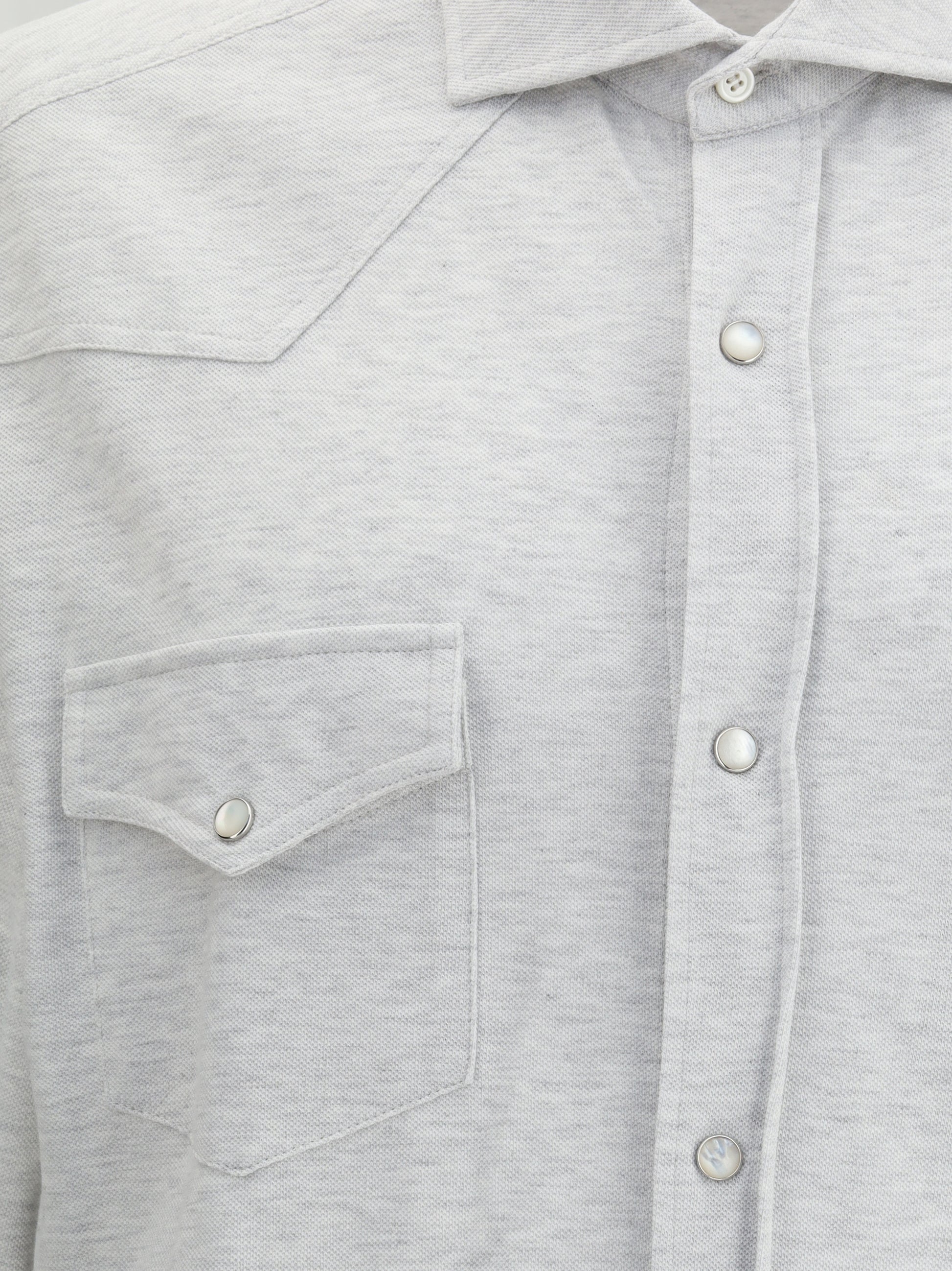 Brunello Cucinelli Men Knit Shirt BRUNELLO CUCINELLI