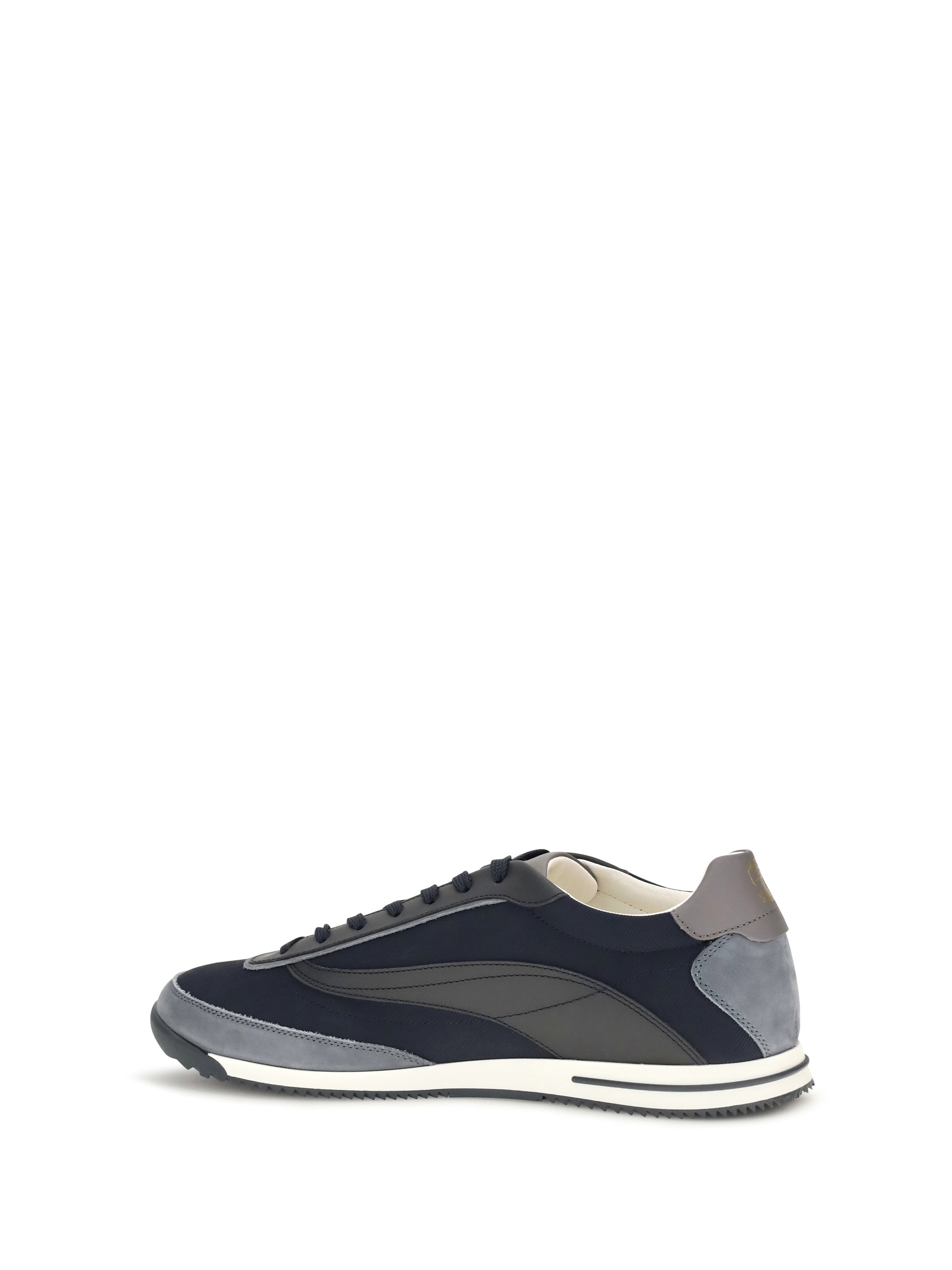 Brunello Cucinelli Men Lace-Up Suede Sneakers BRUNELLO CUCINELLI
