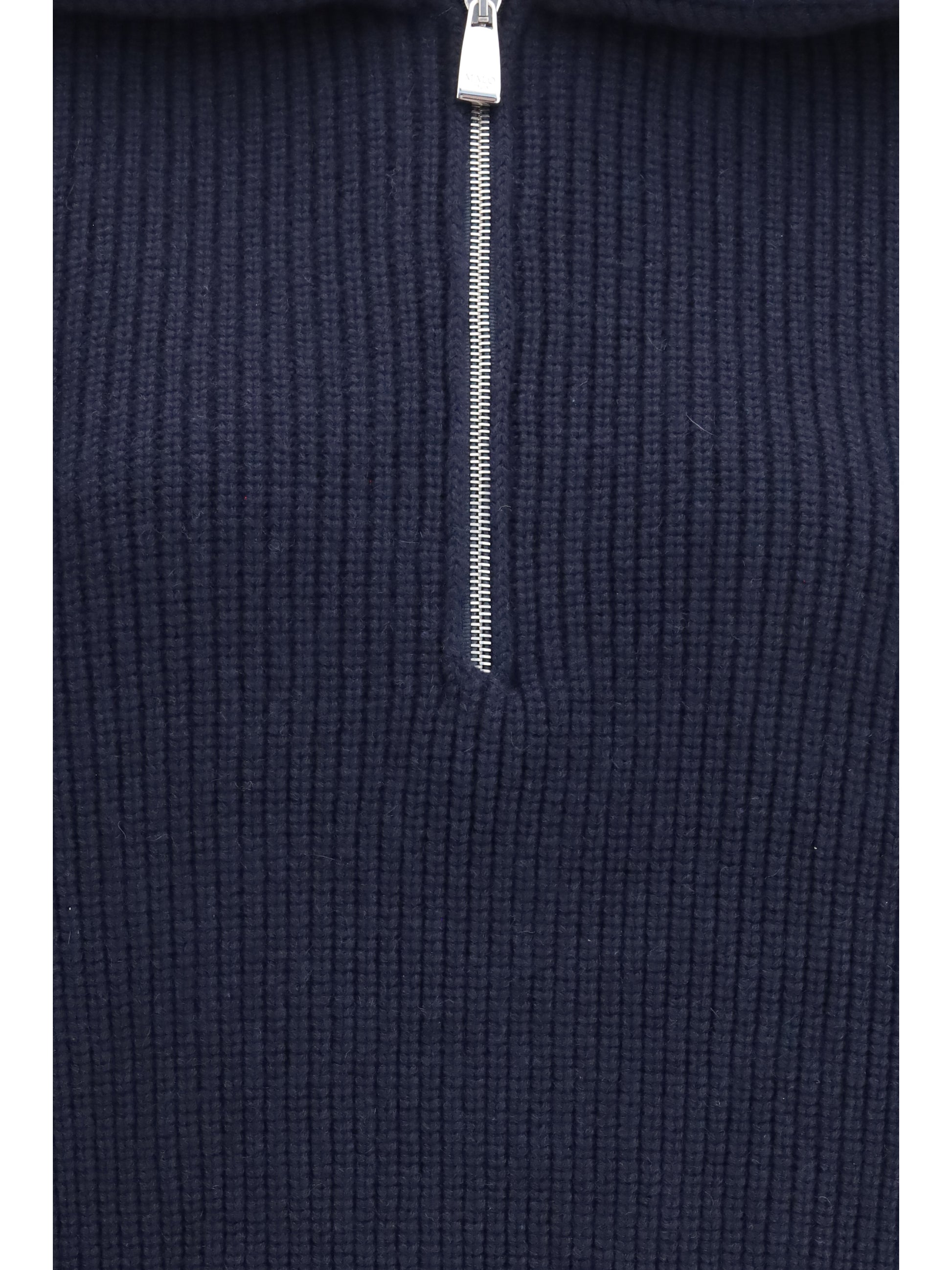 Malo Women Cashmere High-Neck Zip Sweater MALO