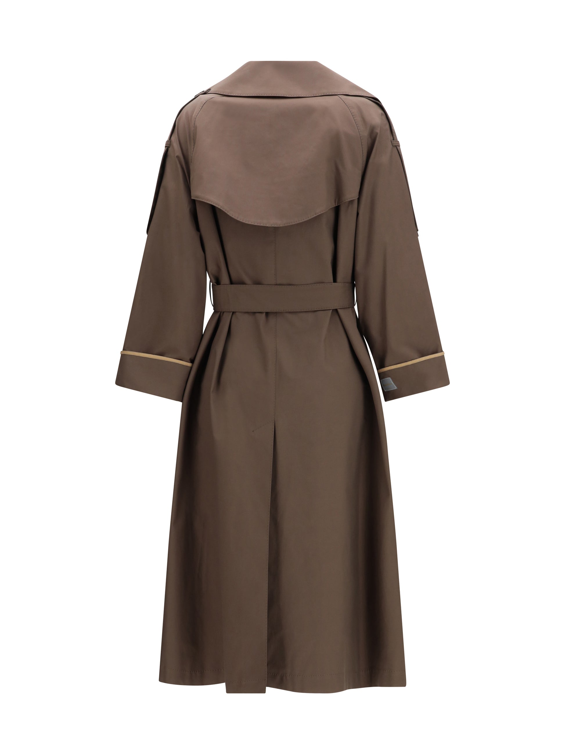 Max Mara The Cube Women Cotton-Blend Twill Trench MAX MARA THE CUBE