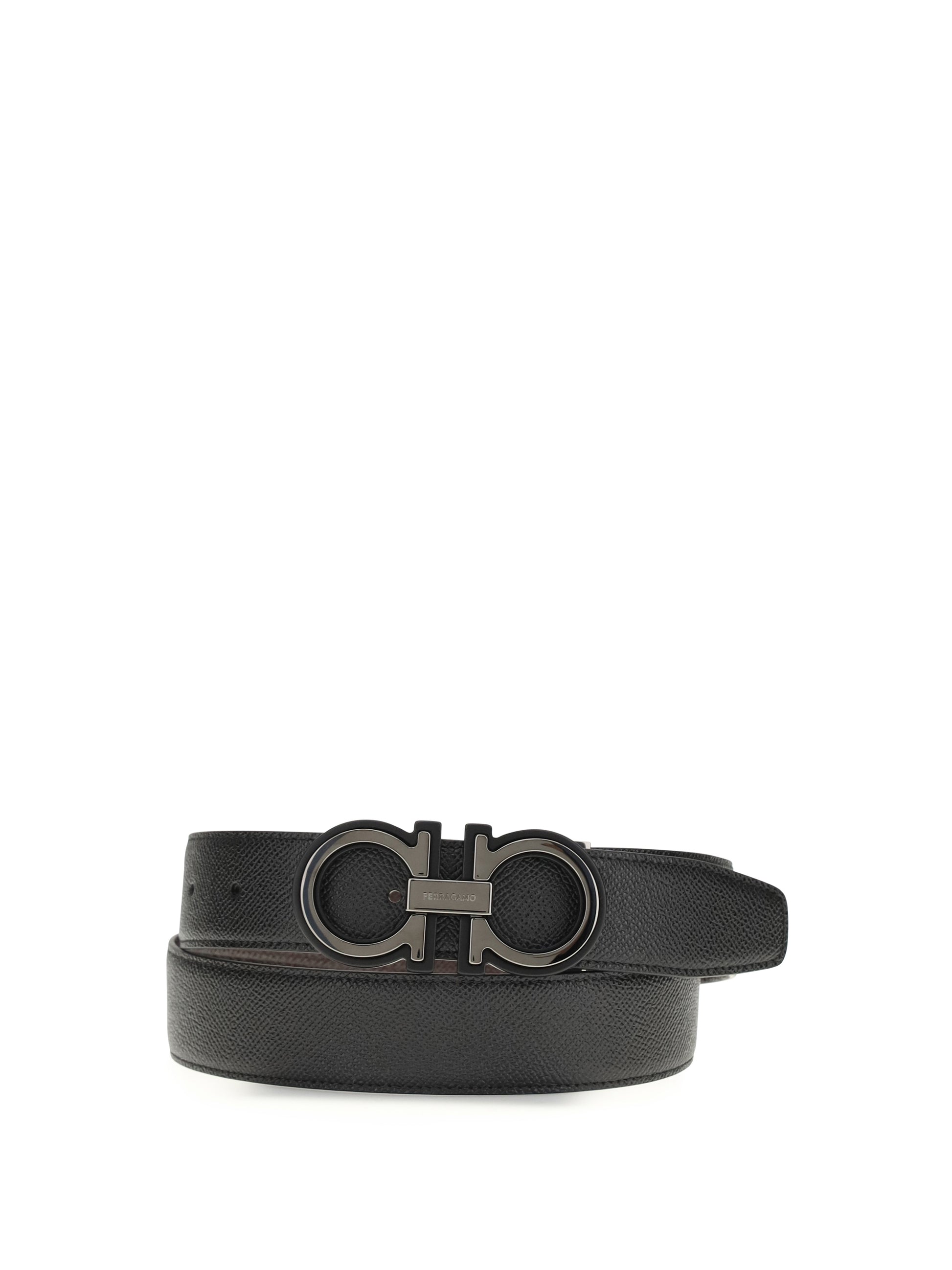 Ferragamo Men Reversible And Adjustable Gancini Belt FERRAGAMO