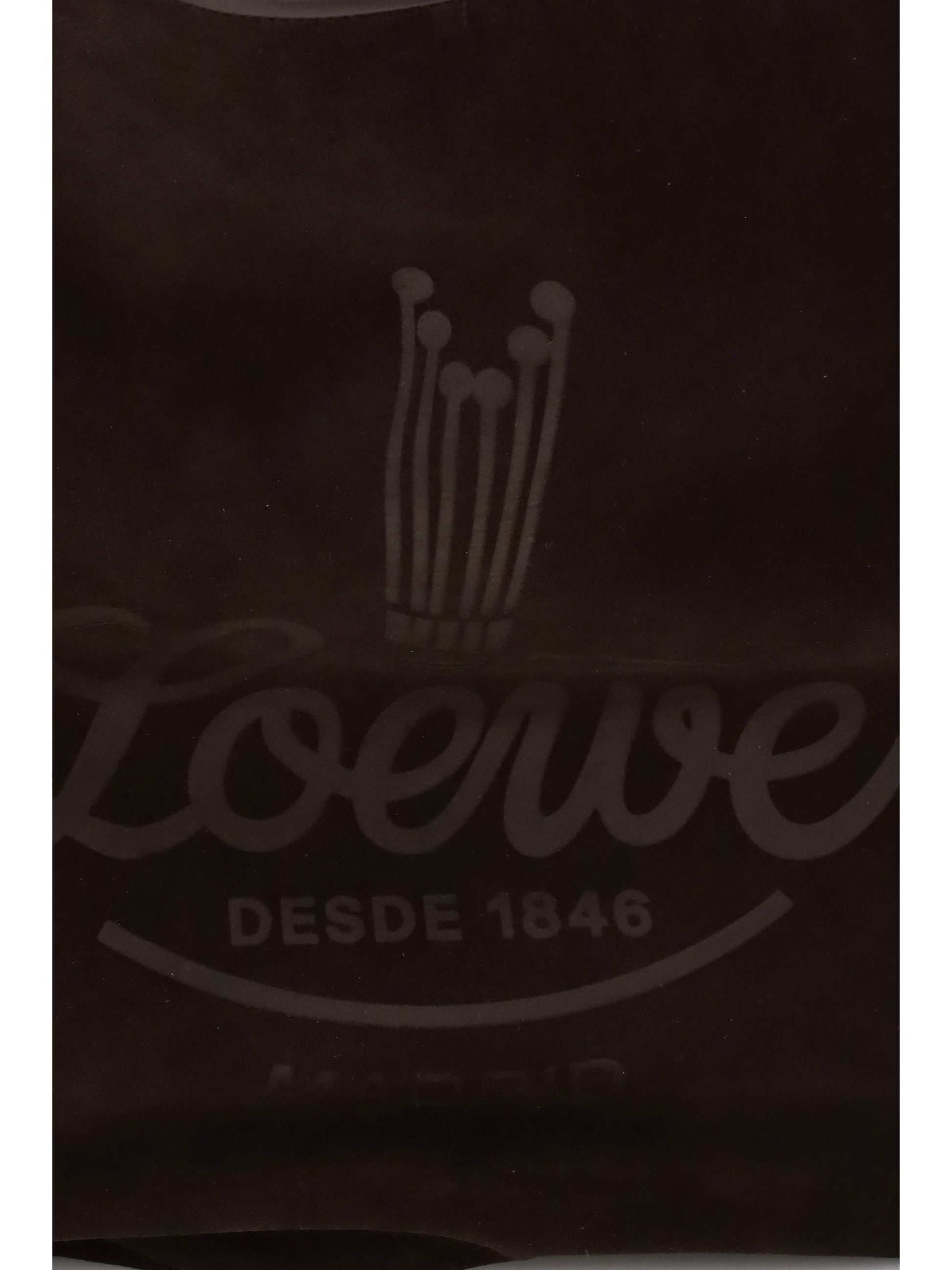 Loewe Men Roomy Suede Calfskin Hobo Shoulder Bag LOEWE