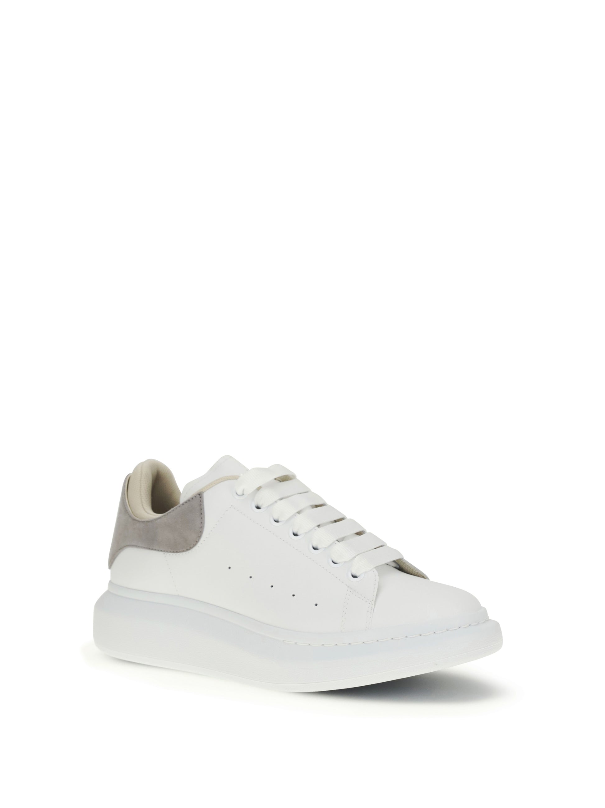 Alexander Mcqueen Men Oversized Sneakers With Suede Heel Tab ALEXANDER MCQUEEN