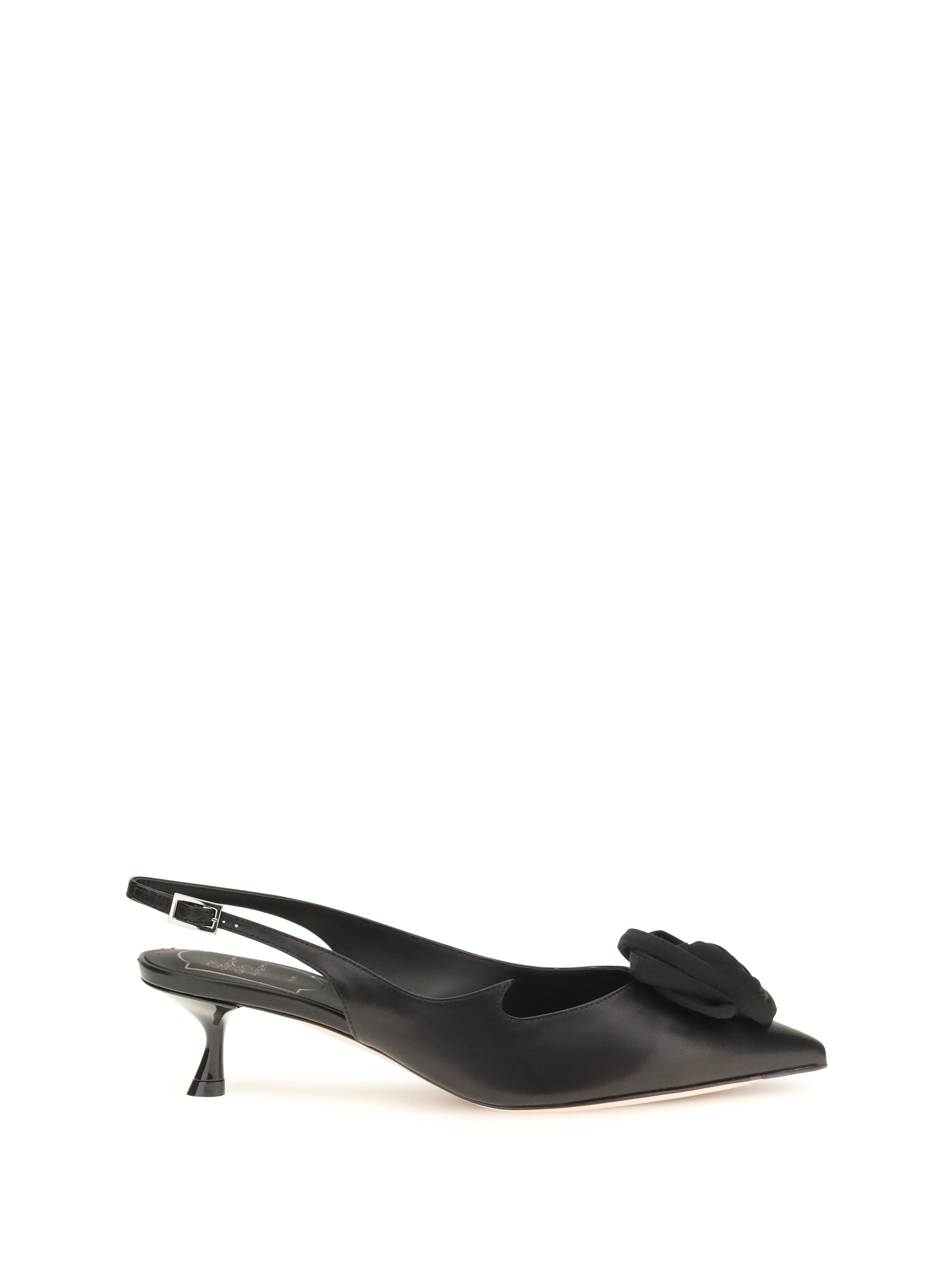 Roger Vivier Women Rose Vivier Slingback Pumps ROGER VIVIER