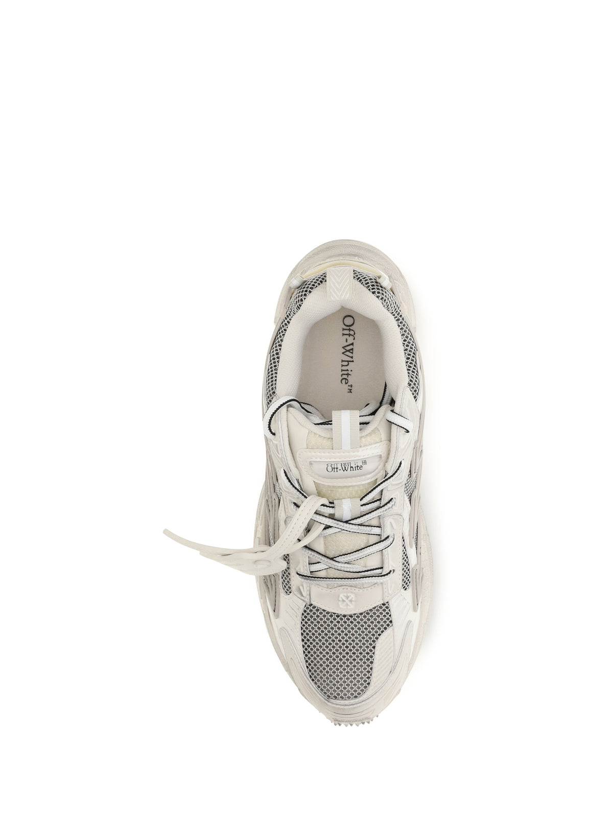 Off-White Men Be Right Back Worn Out Sneakers OFF-WHITE