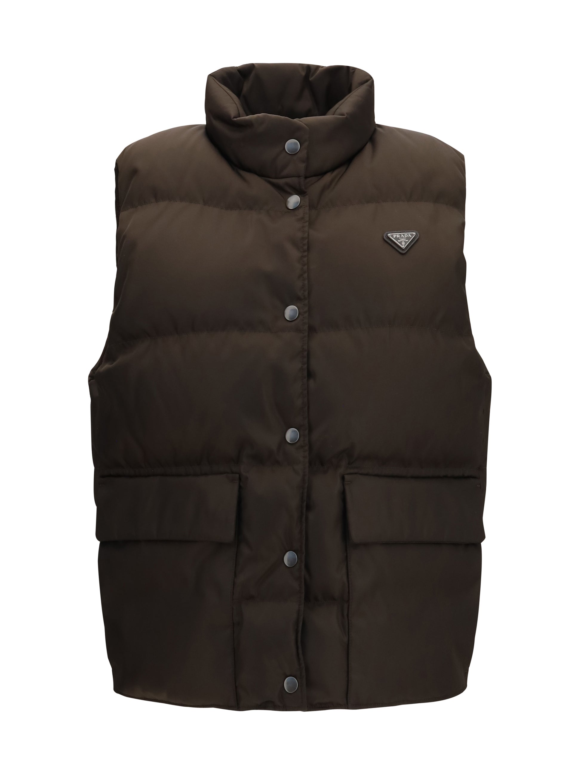 Prada Women Re-Nylon Down Gilet PRADA