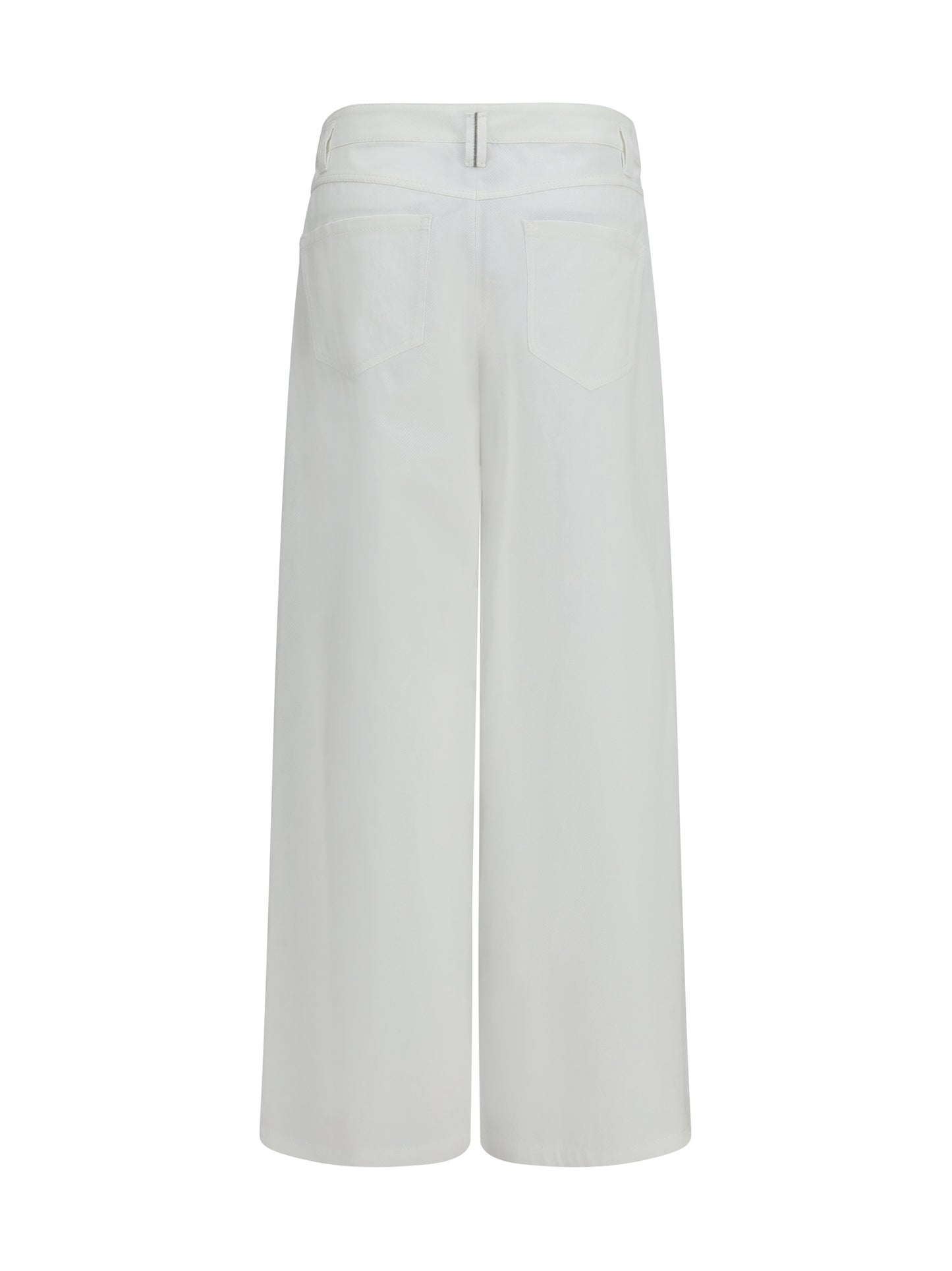 Brunello Cucinelli Women Straight-Leg Cotton Pants BRUNELLO CUCINELLI