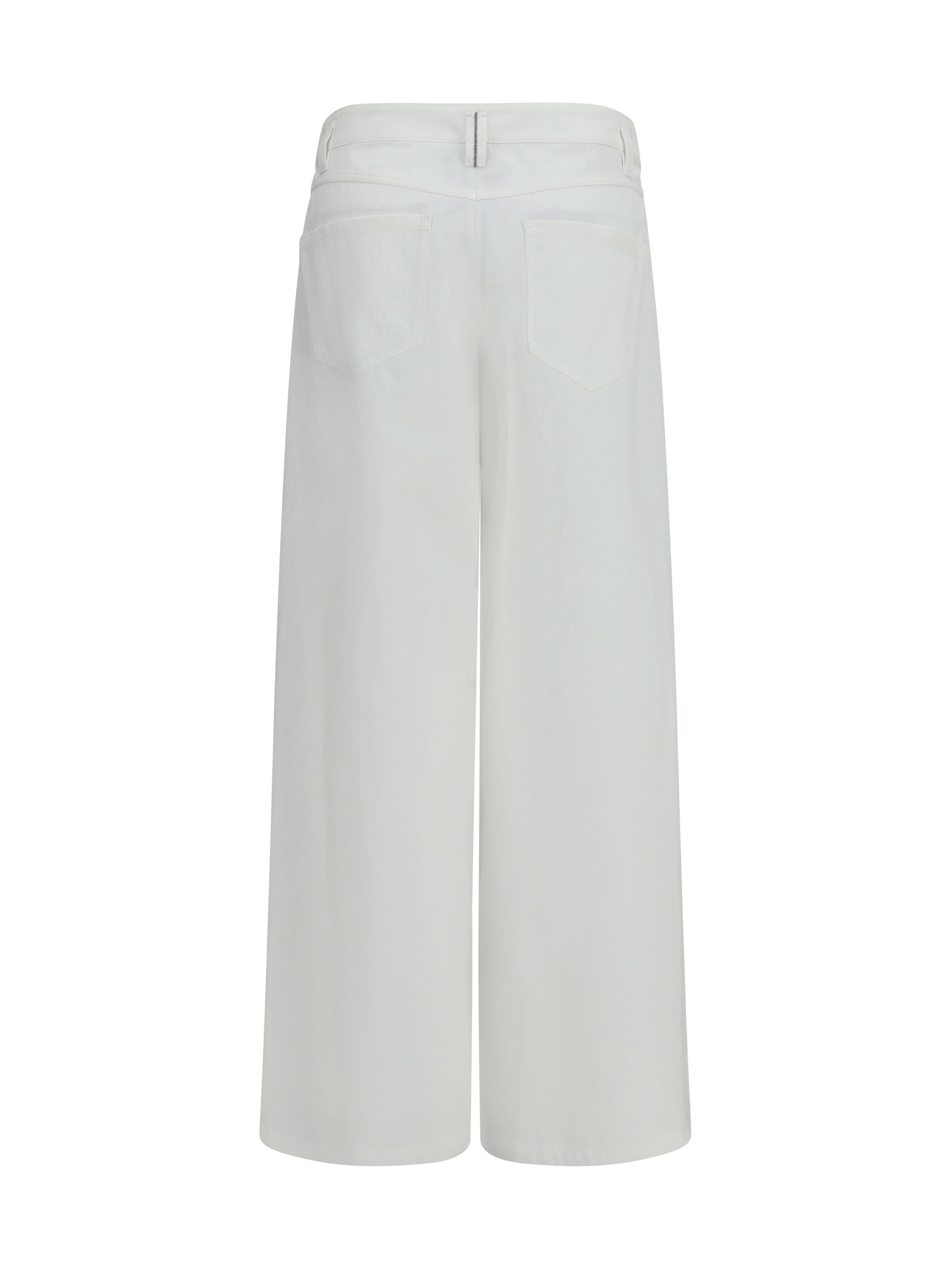 Brunello Cucinelli Women Straight-Leg Cotton Pants BRUNELLO CUCINELLI