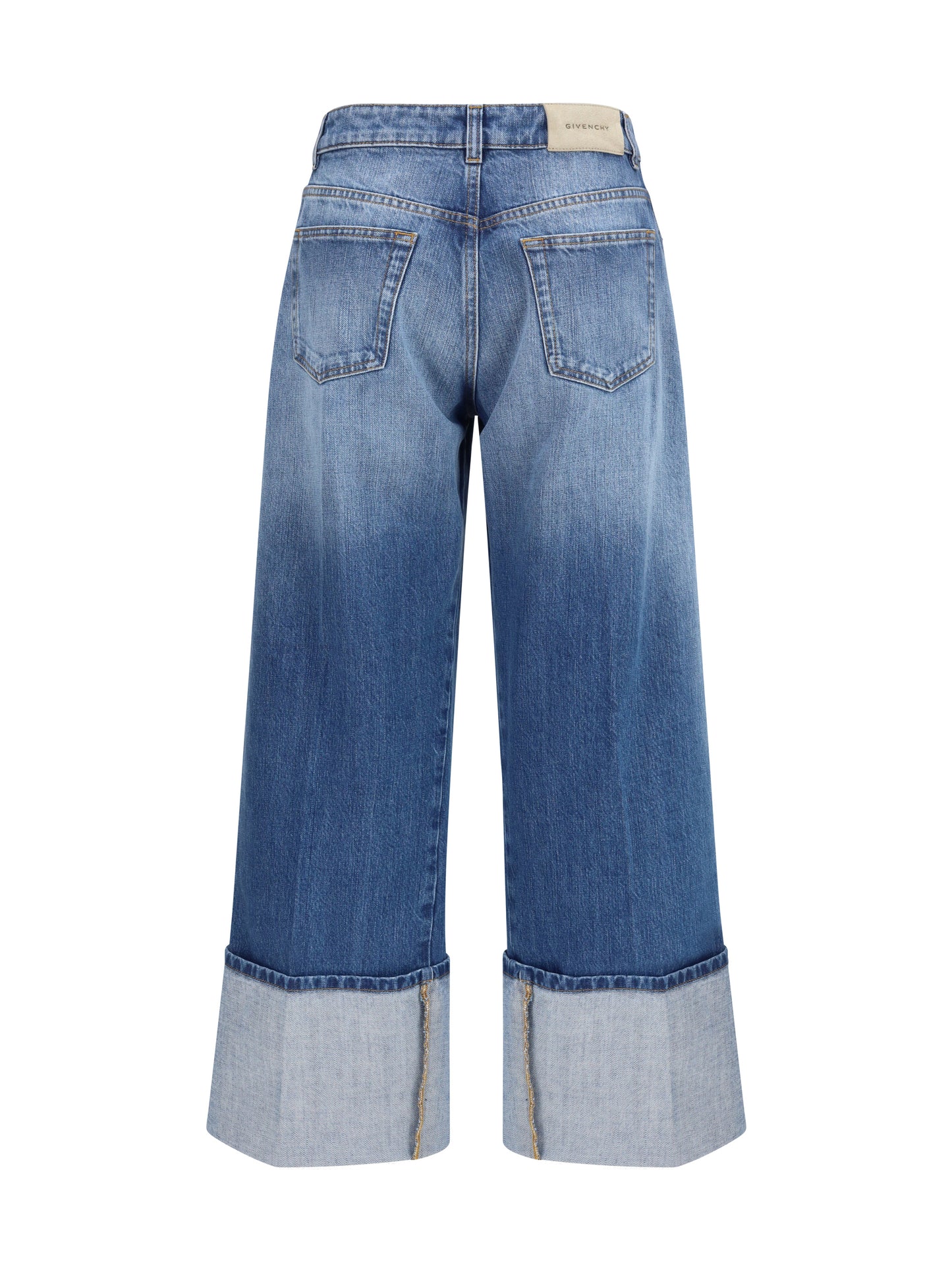Givenchy Women Dégradé Turn-Up Jeans GIVENCHY