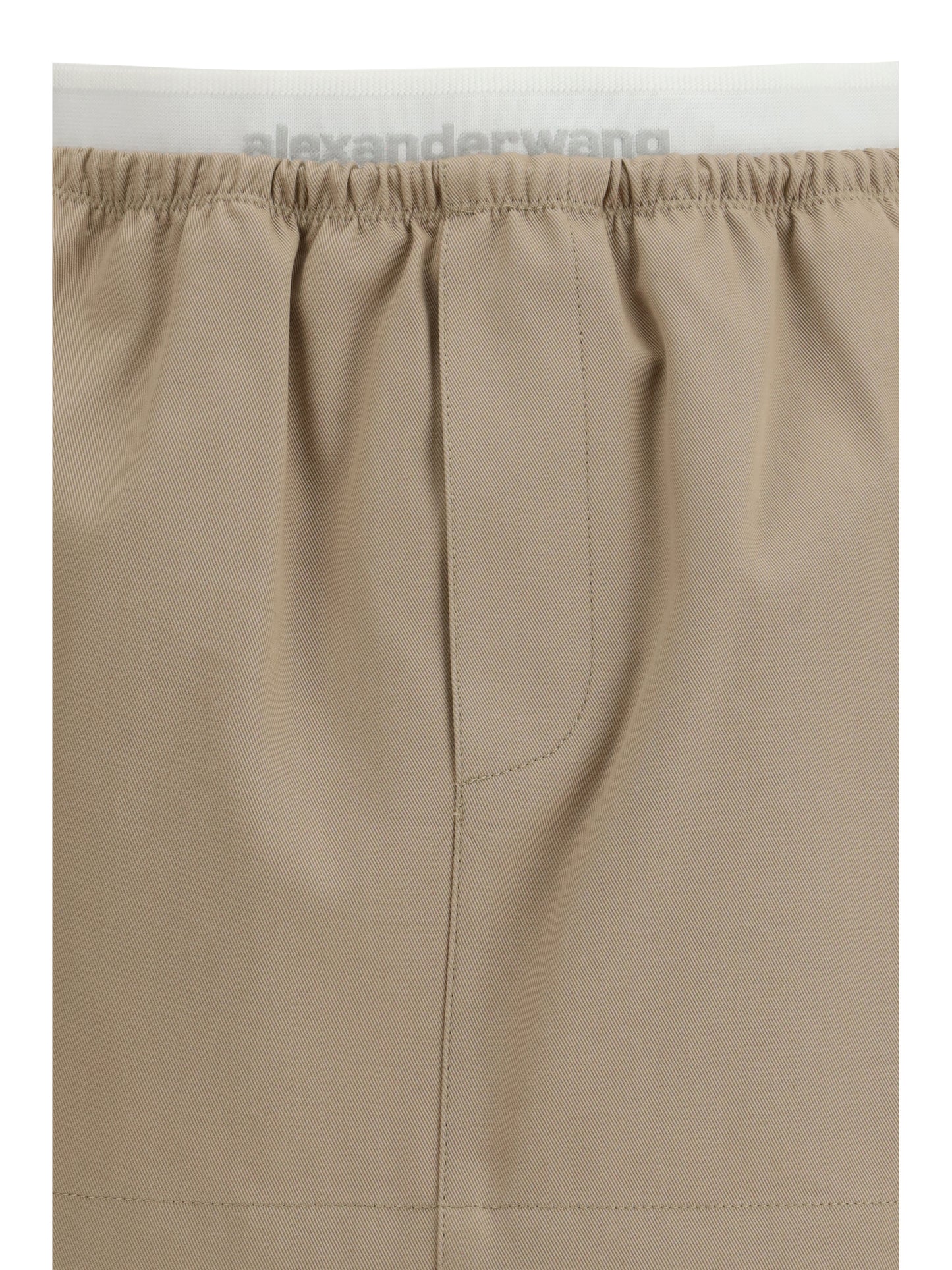 Alexander Wang Women Drawstring Mini Skirt ALEXANDER WANG