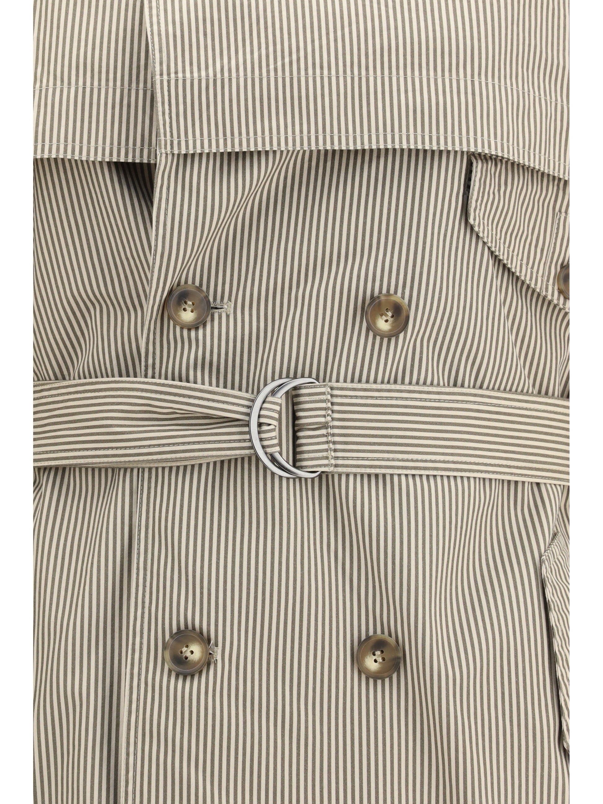 Marant Etoile Women Chilma Striped Coat ISABEL MARANT ETOILE