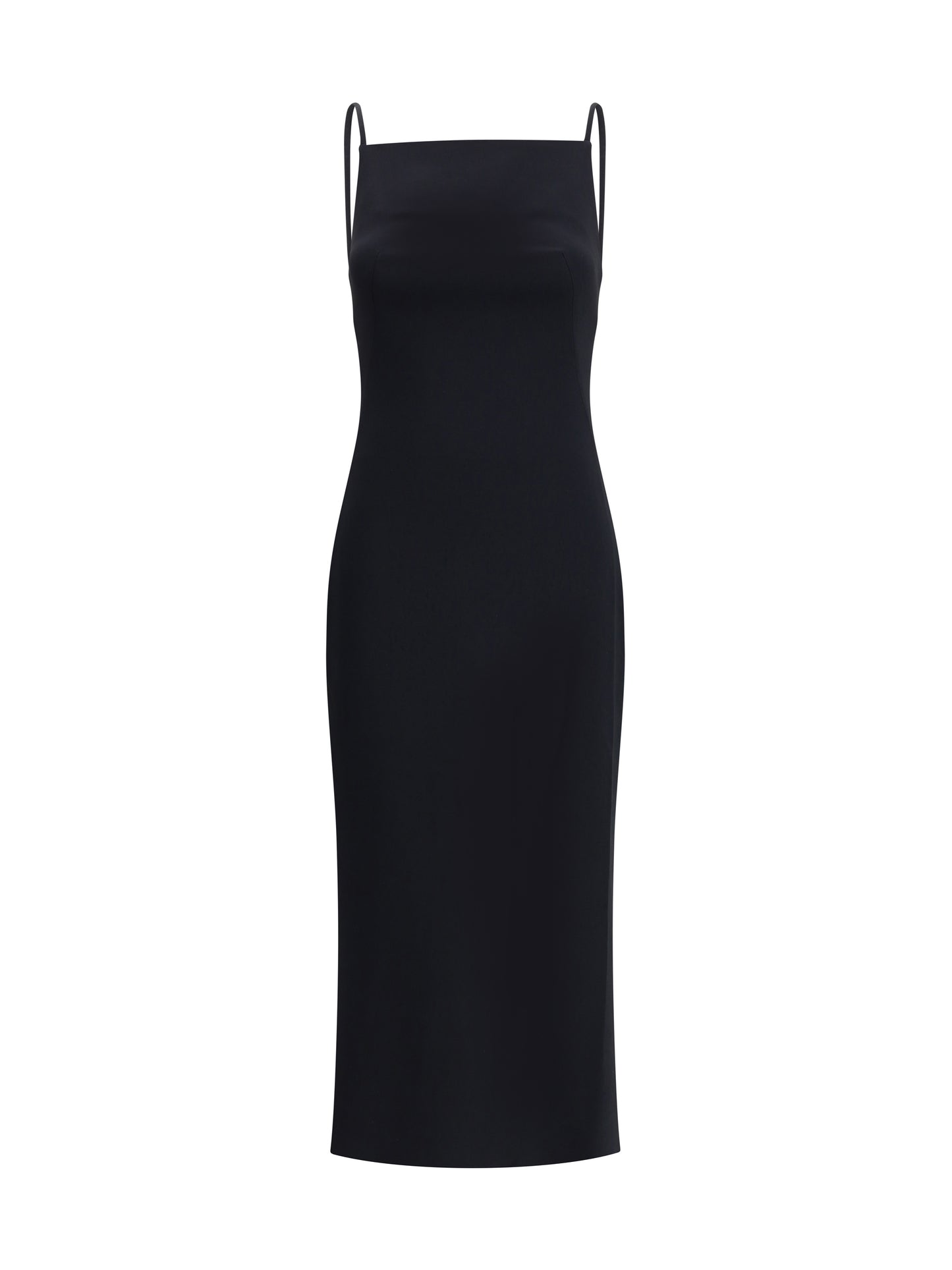 Givenchy Women Midi Dress With Draped Back GIVENCHY