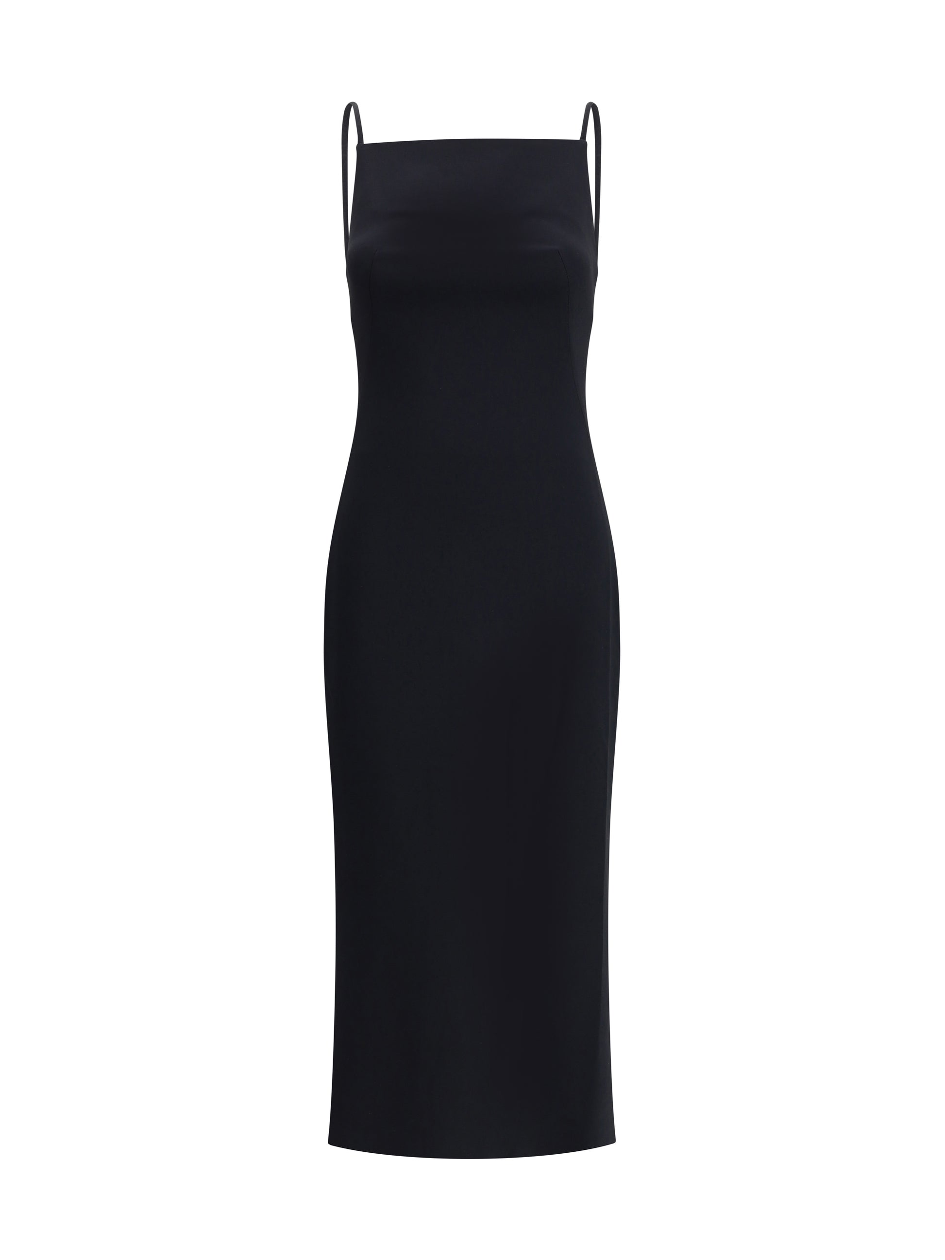 Givenchy Women Midi Dress With Draped Back GIVENCHY