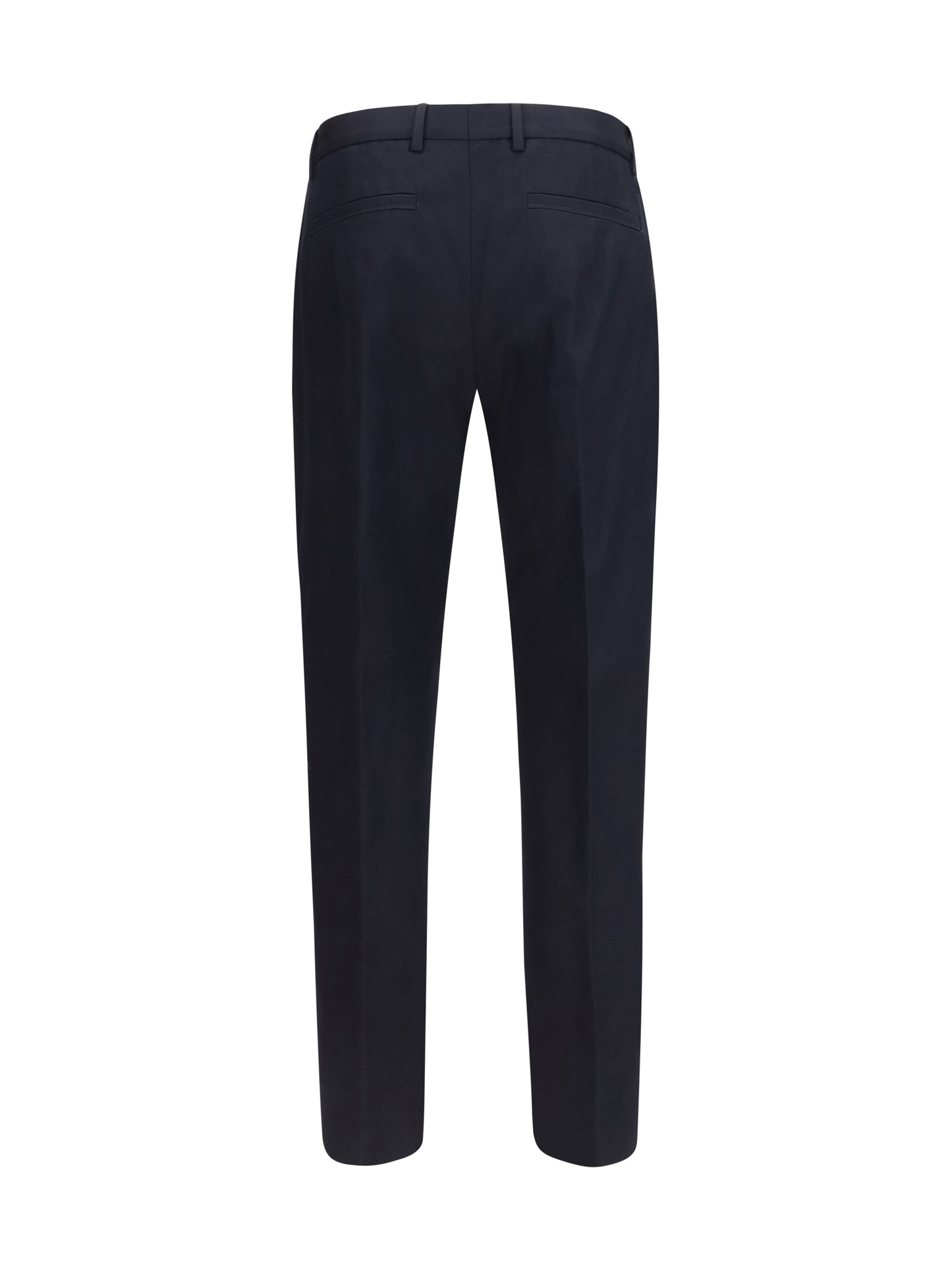 Zegna Men Cotton And Linen Tailored Pants ZEGNA