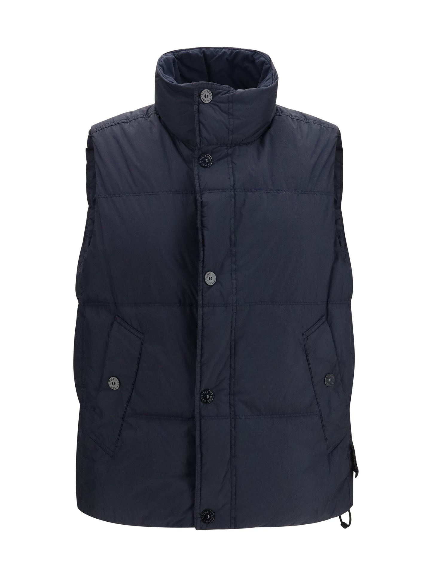 Stone Island Men Crinkle Reps Ny Padded Vest STONE ISLAND