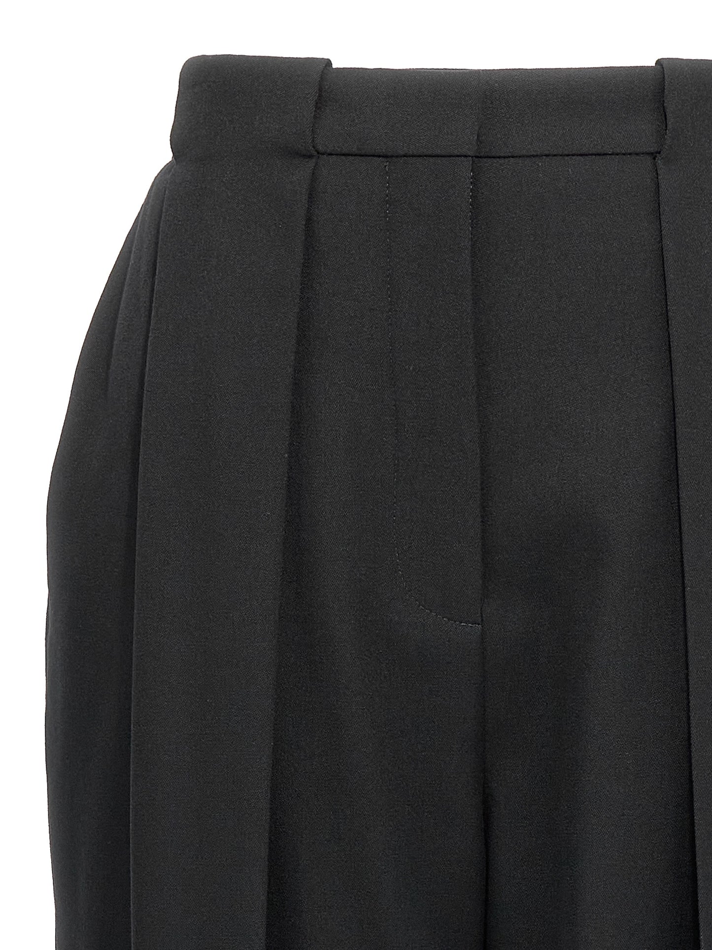 Balmain Women Grain De Poudre Pants BALMAIN