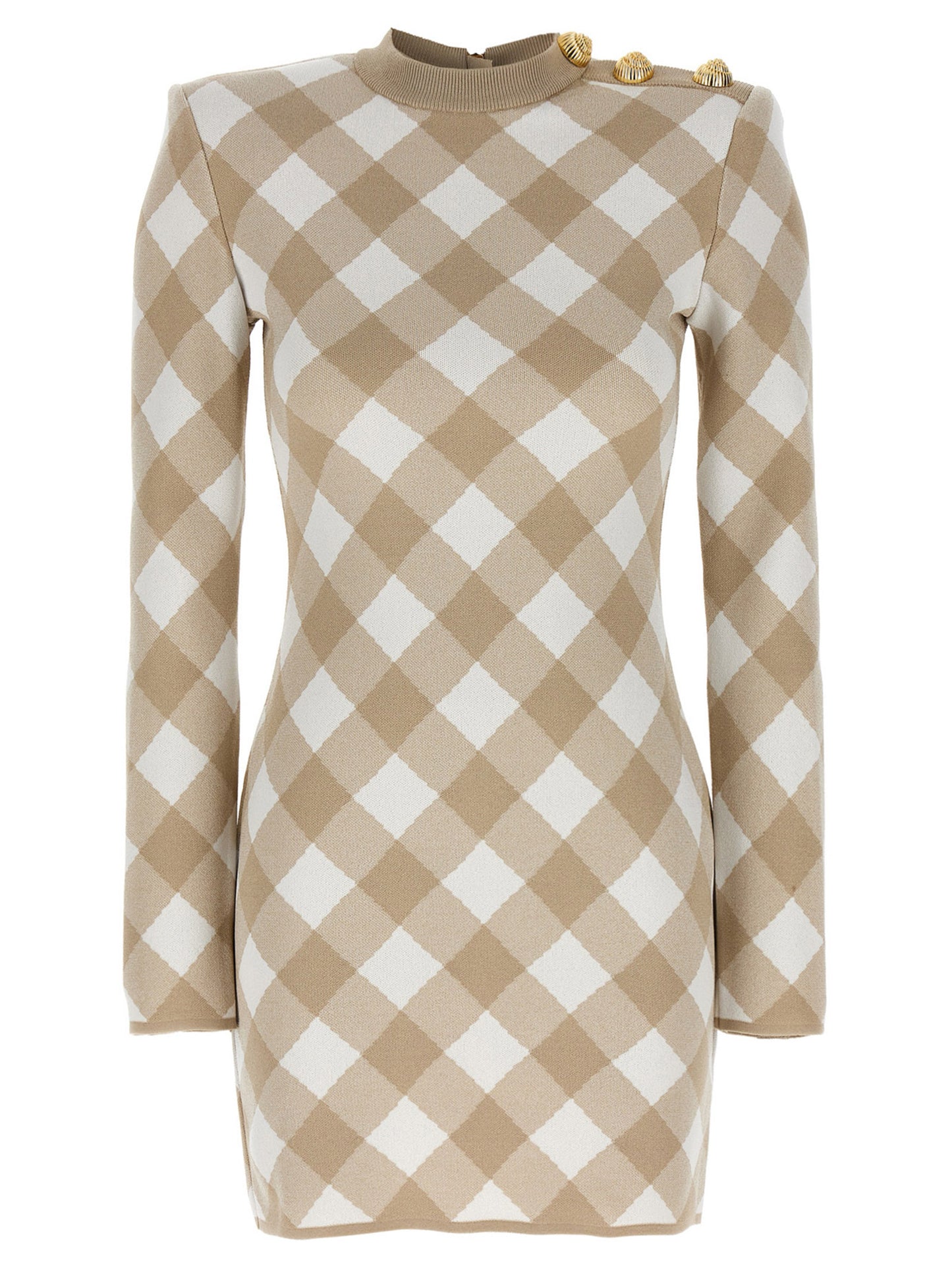 Balmain Women Vichy Dress BALMAIN