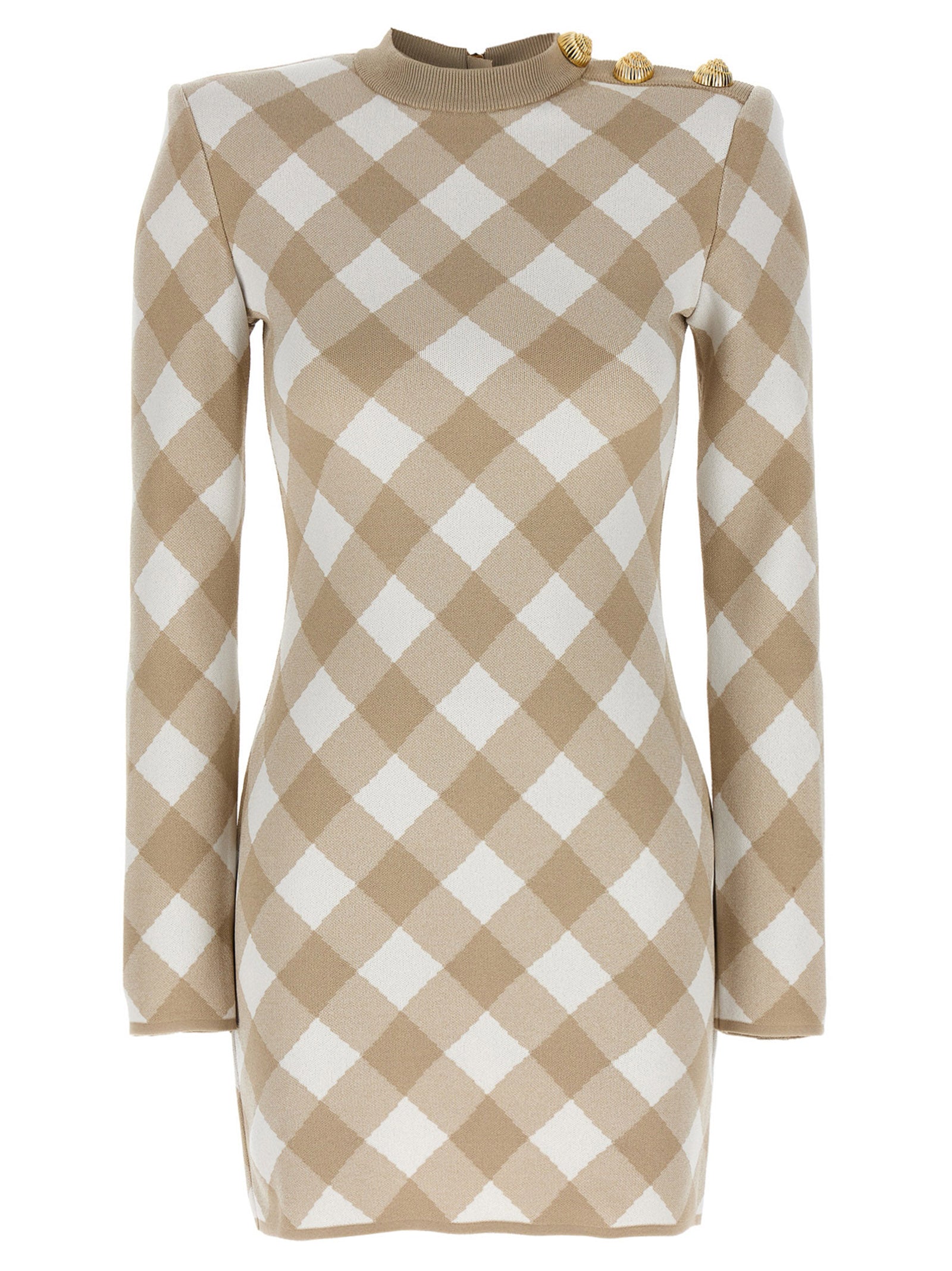 Balmain Women Vichy Dress BALMAIN