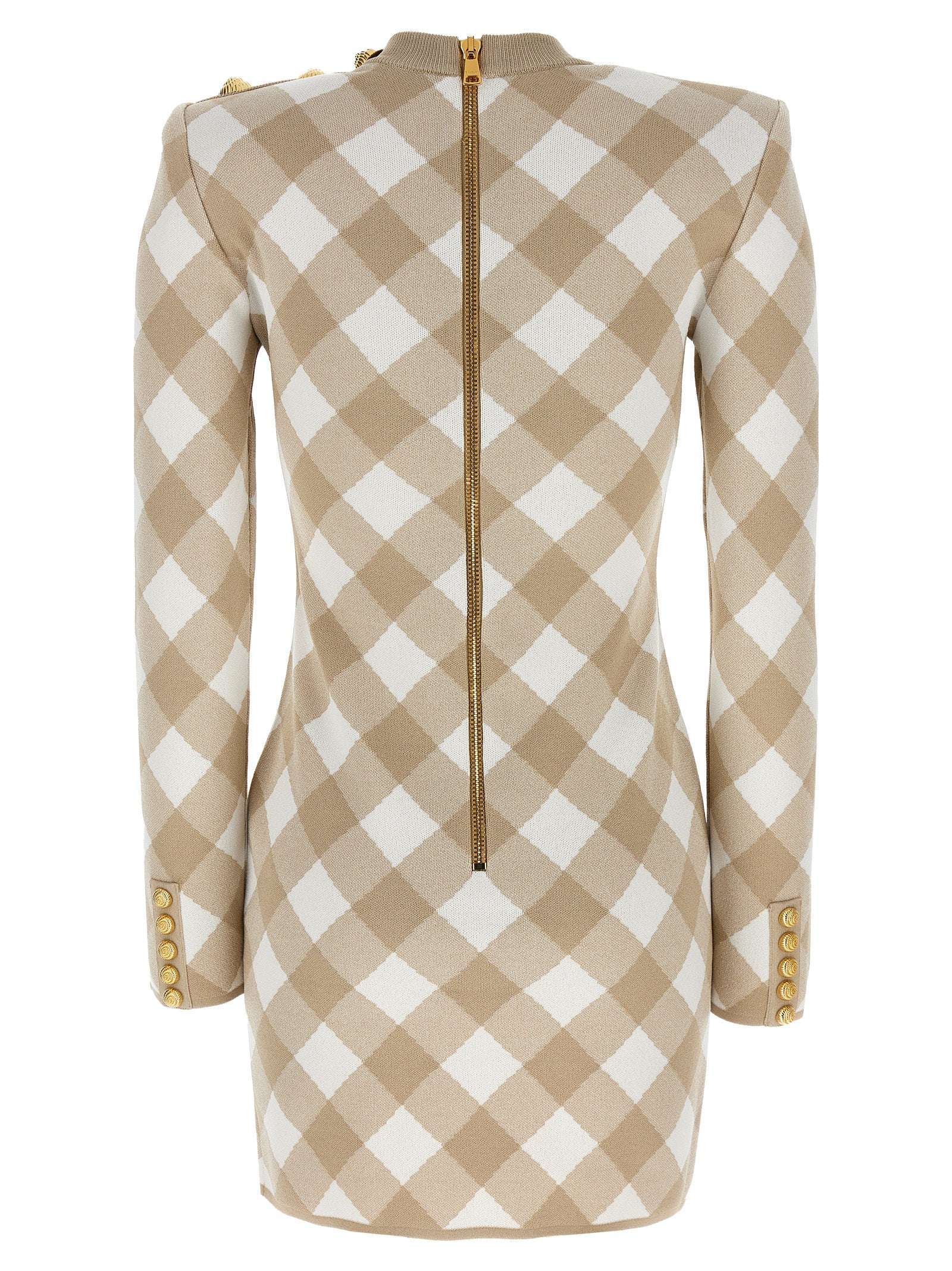 Balmain Women Vichy Dress BALMAIN