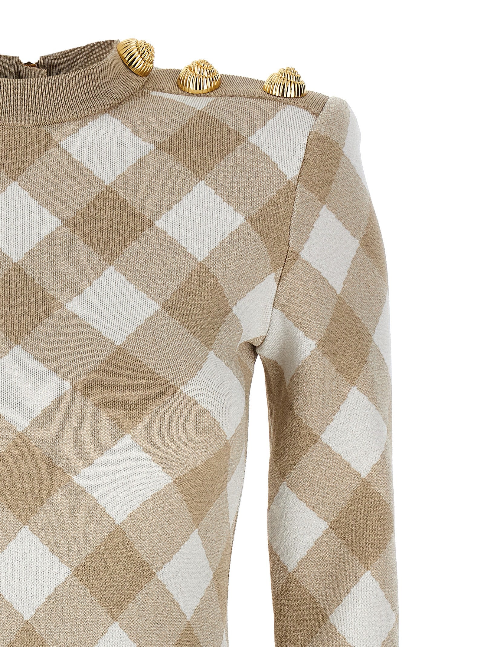 Balmain Women Vichy Dress BALMAIN