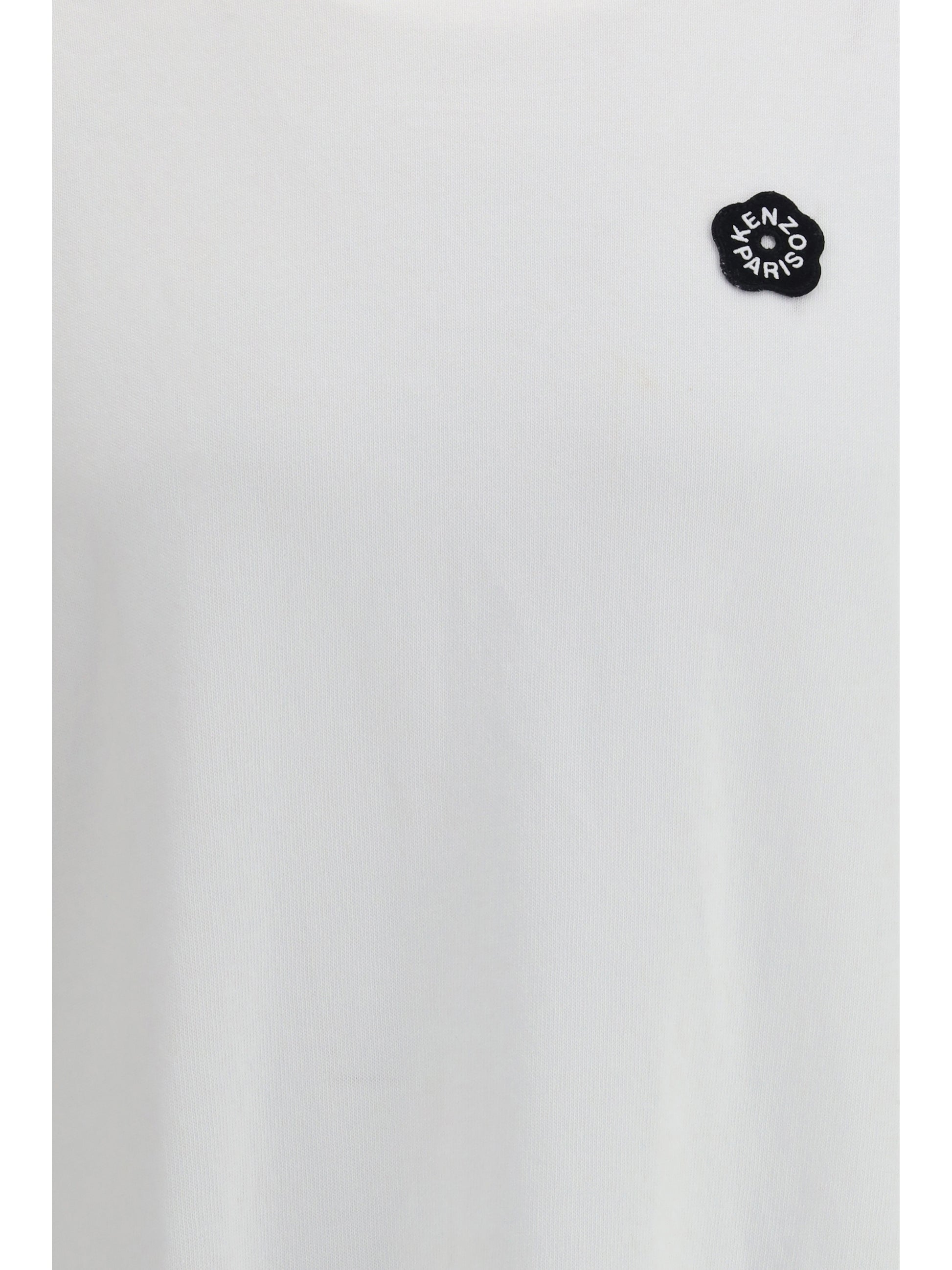 Kenzo Men Cotton T-Shirt Embroidered With Boke Flower 2.0 KENZO