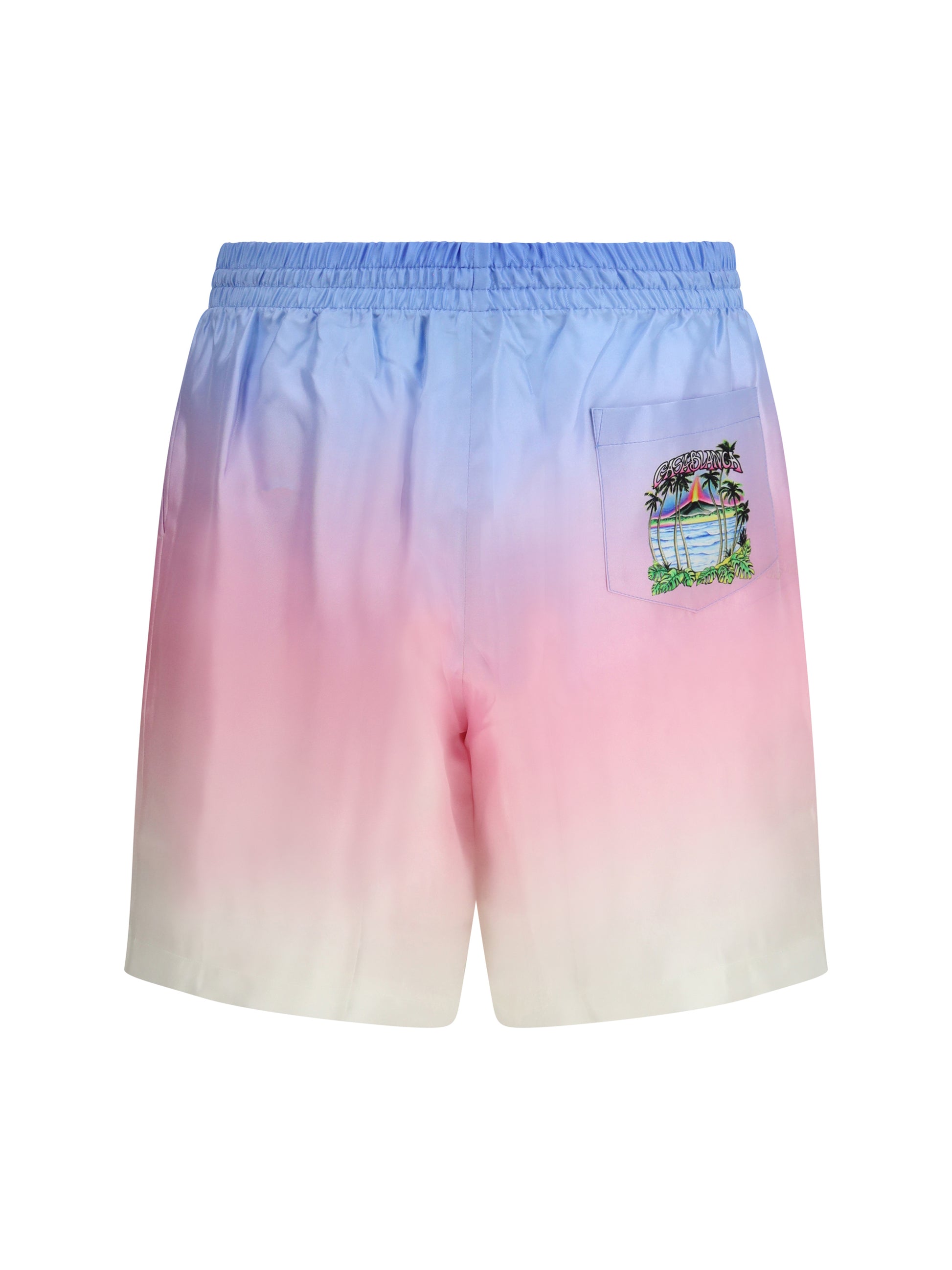Casablanca Men Volcano Gradient Shorts CASABLANCA