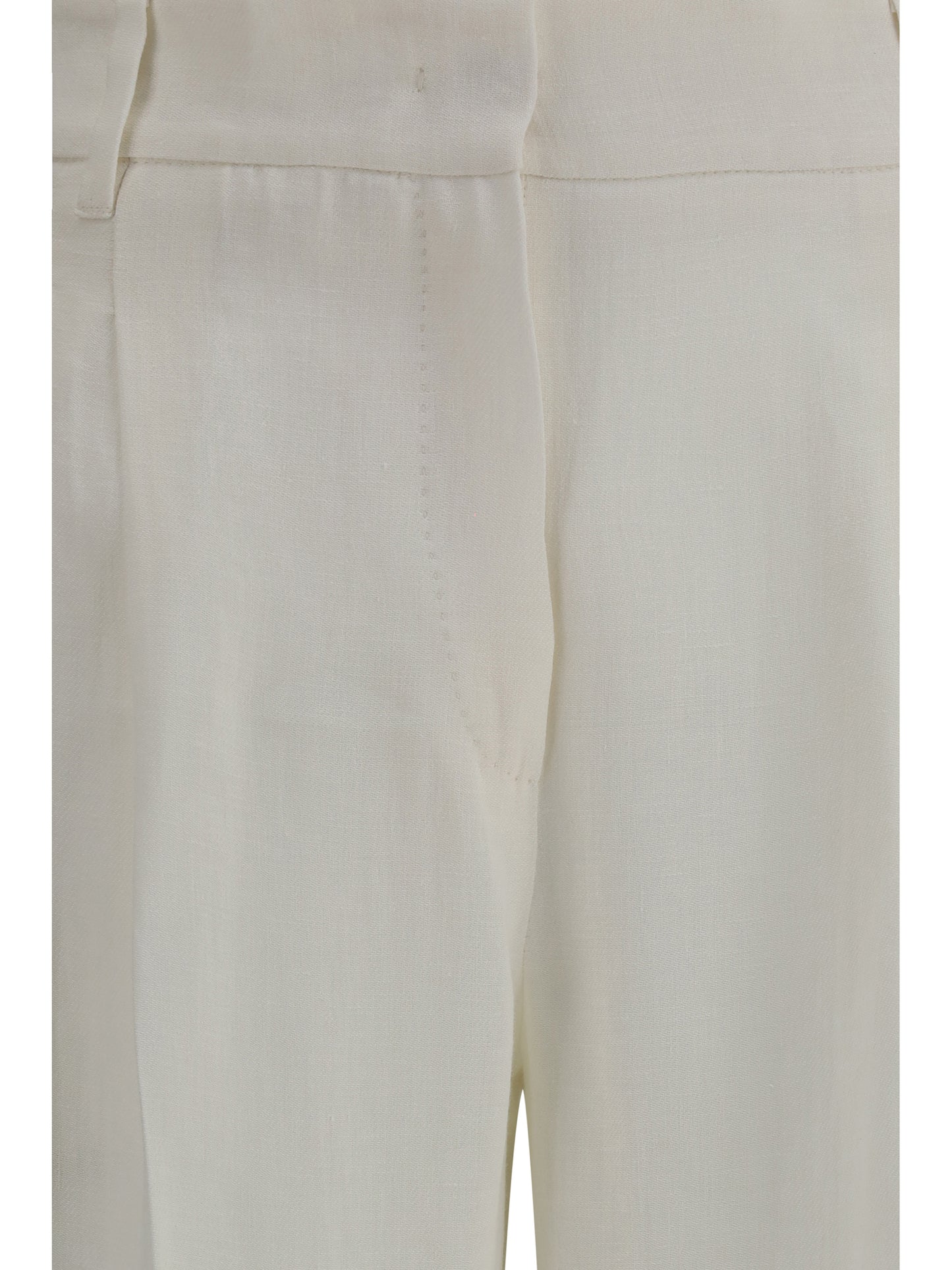 Max Mara Studio Women Mstsumero Pants In Linen Batavia MAX MARA STUDIO