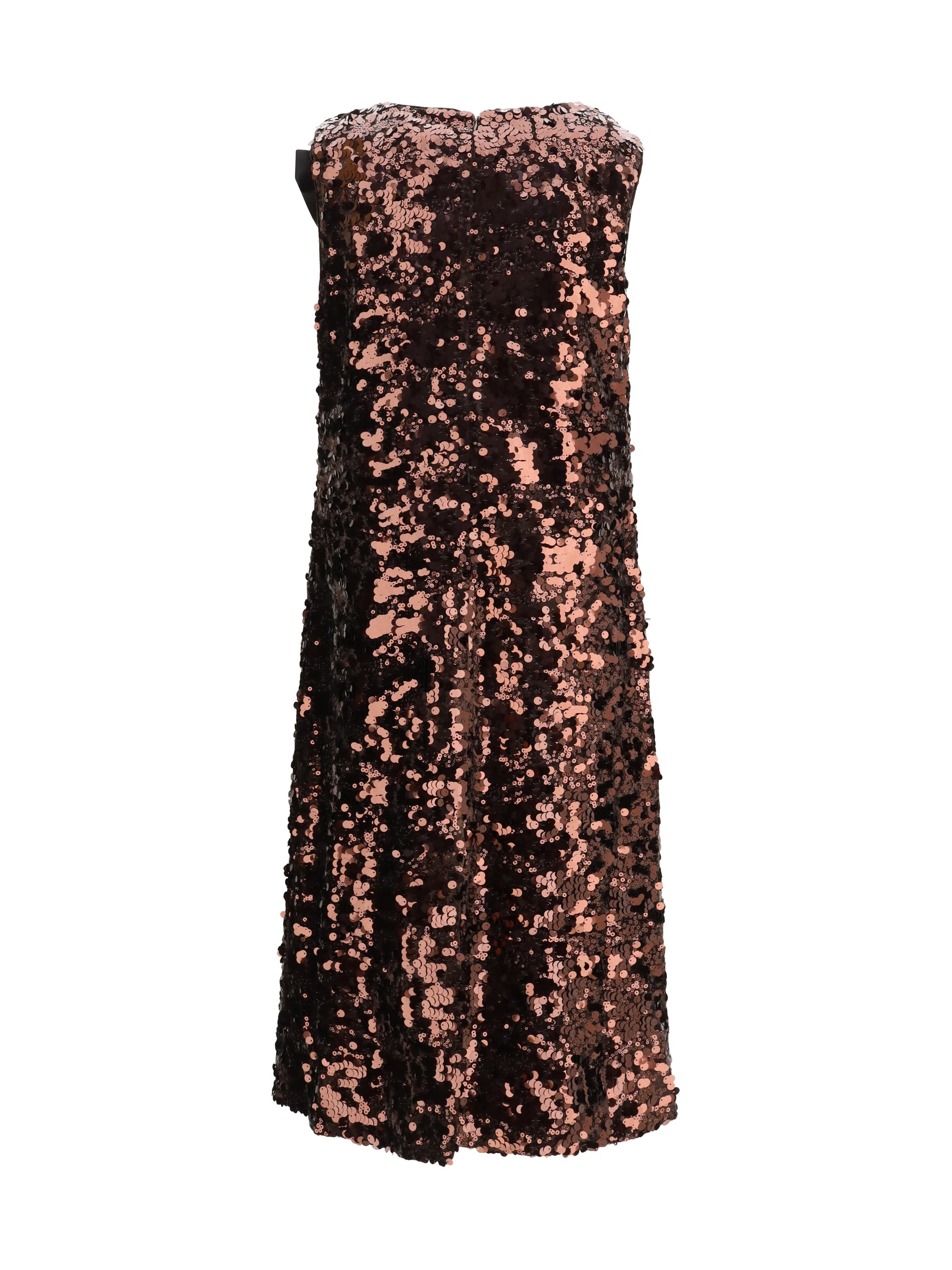 Ganni Women Midi Dress With Sequins GANNI