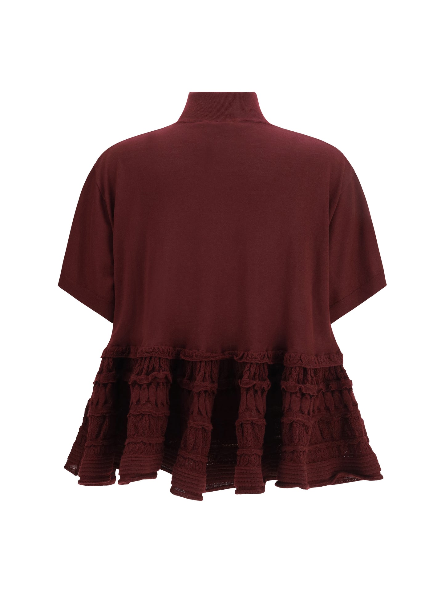 Alaïa Women Virgin Wool T-Shirt ALAIA