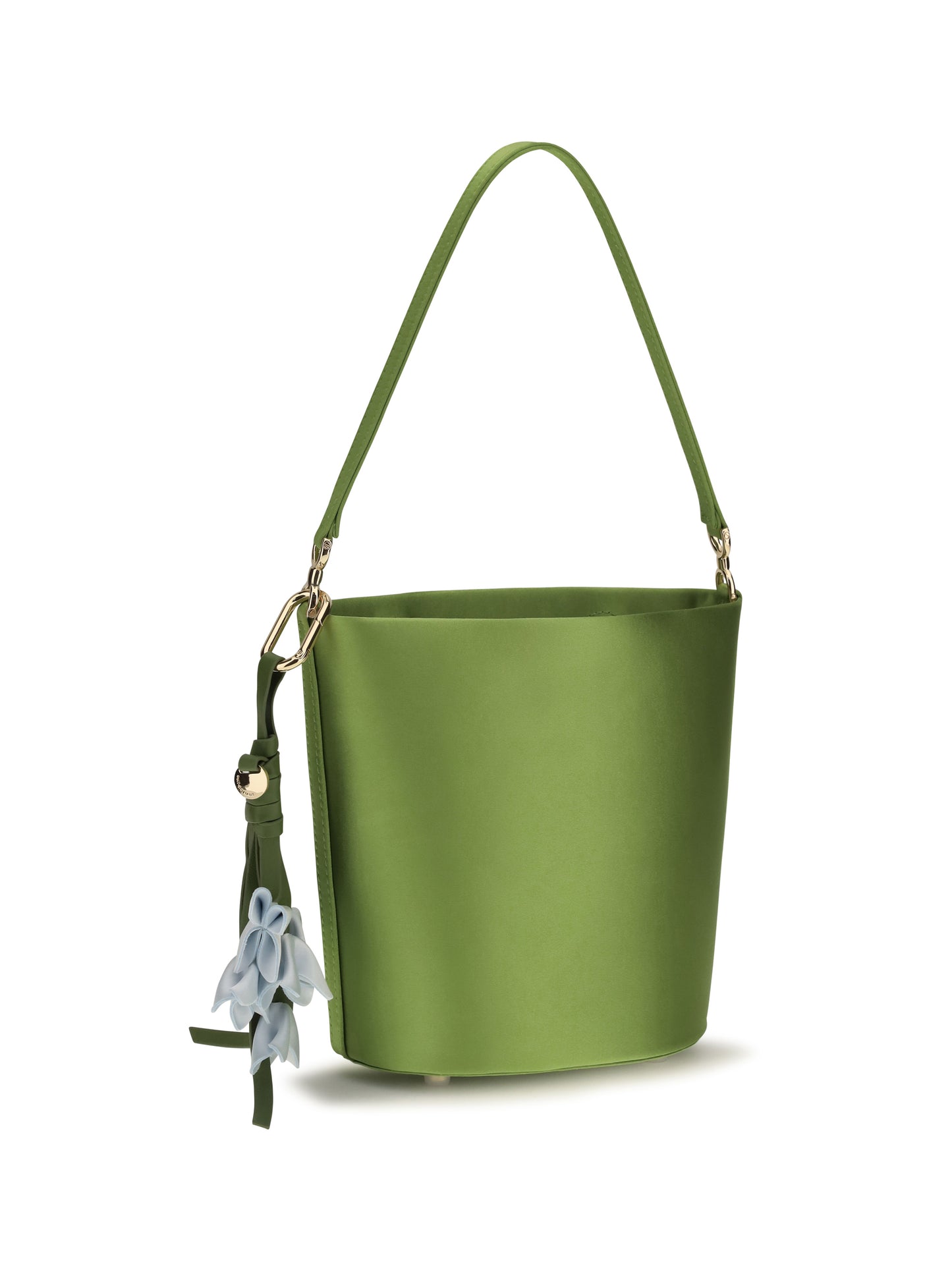 Self-Portrait Women Satin Bucket Bag SELF-PORTRAIT