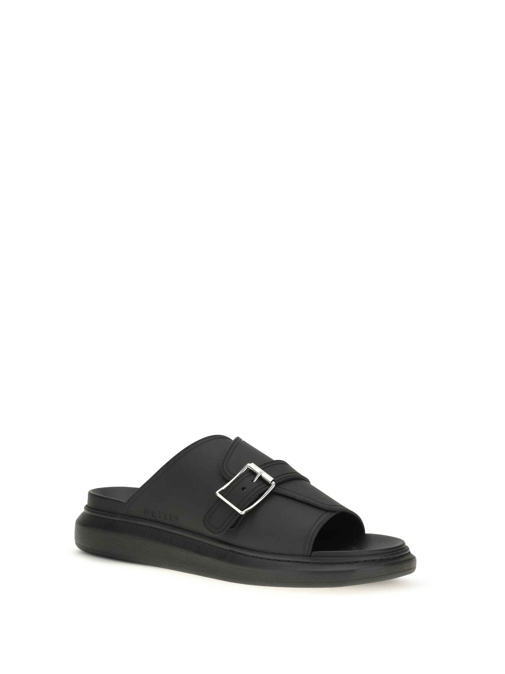 Alexander Mcqueen Men Buckle Slide Sandals ALEXANDER MCQUEEN