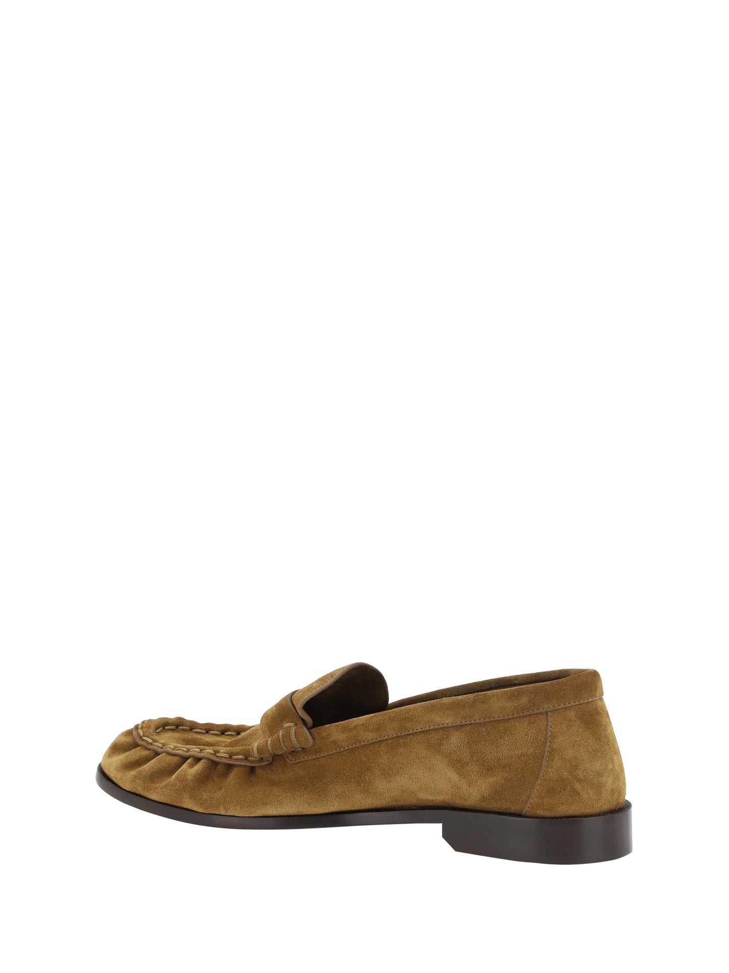 Saint Laurent Men Le Loafer Suede Loafers SAINT LAURENT