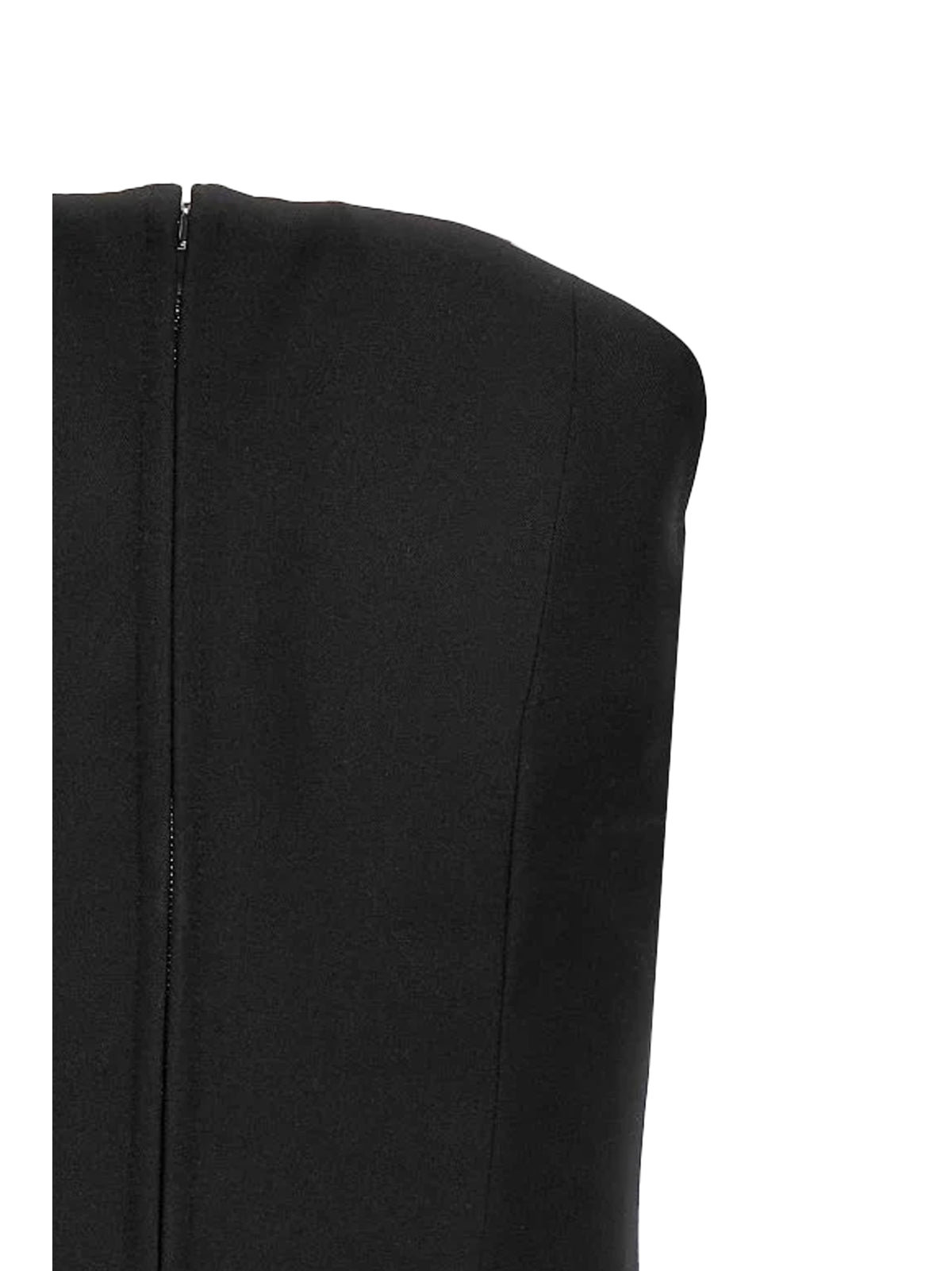 Alexander Mcqueen Women Wool Corset With Zip ALEXANDER MCQUEEN