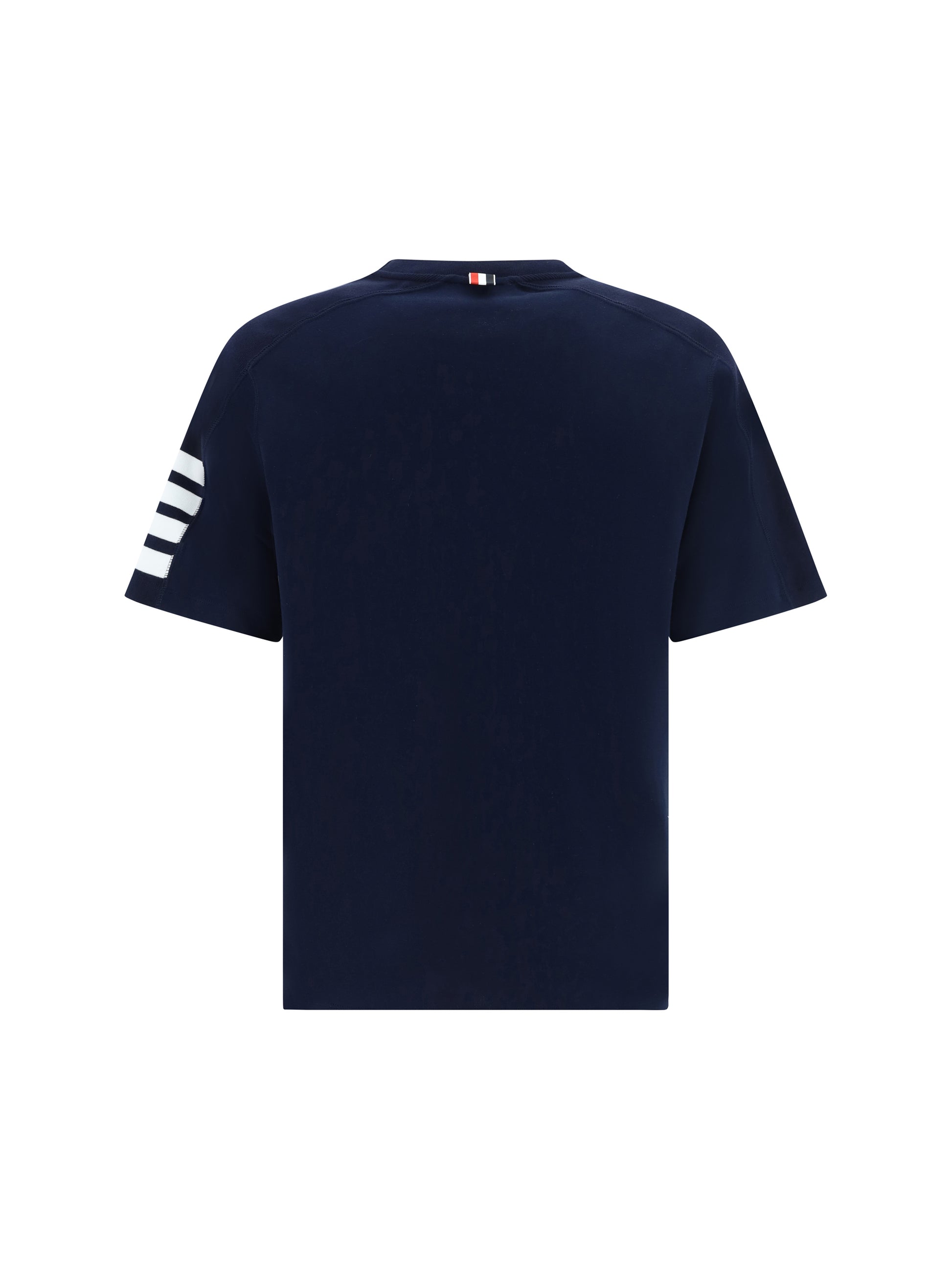 Thom Browne Men T-Shirt With Horizontal Bands THOM BROWNE