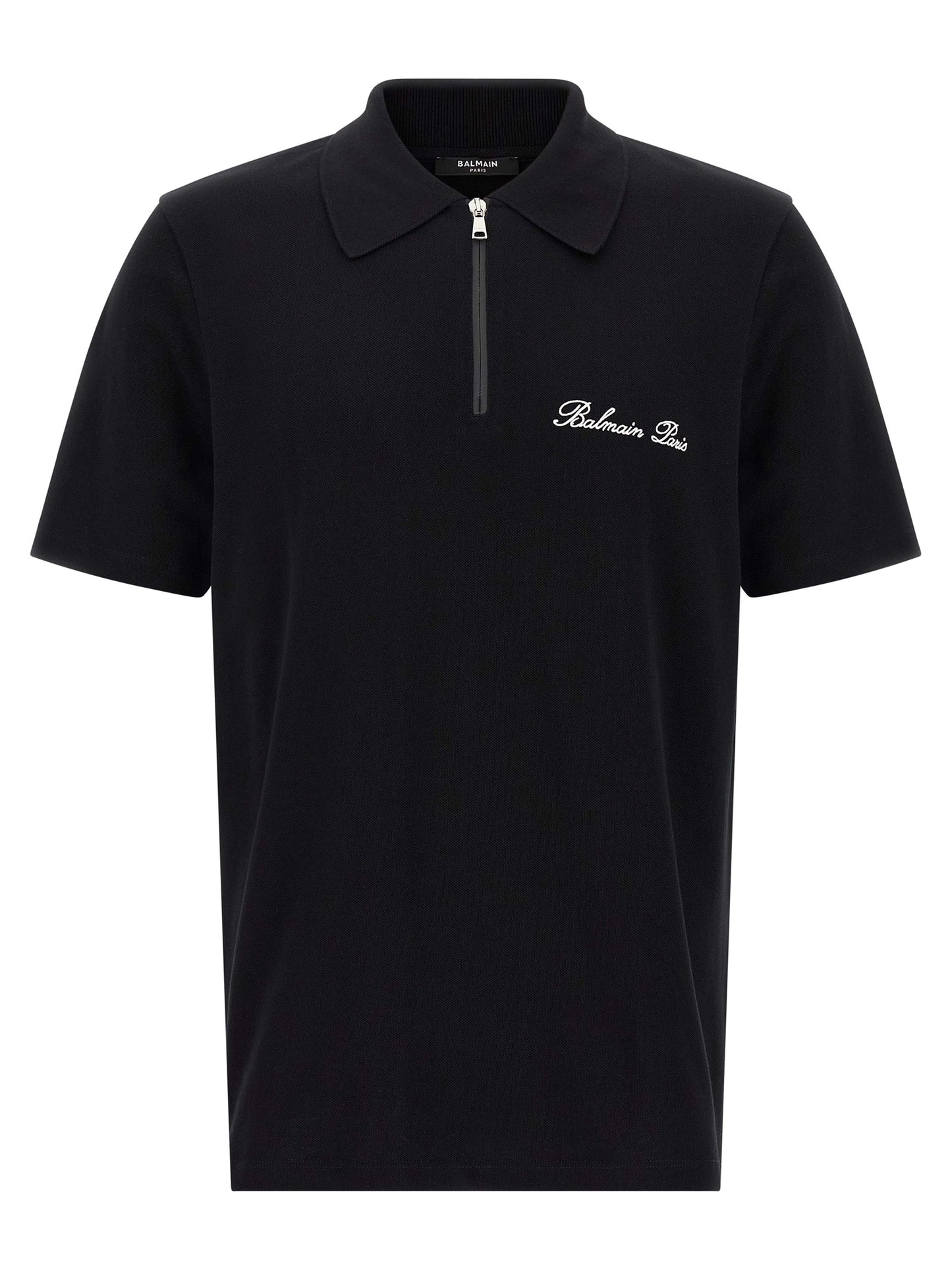 Balmain Men Logo Embroidery Polo Shirt BALMAIN