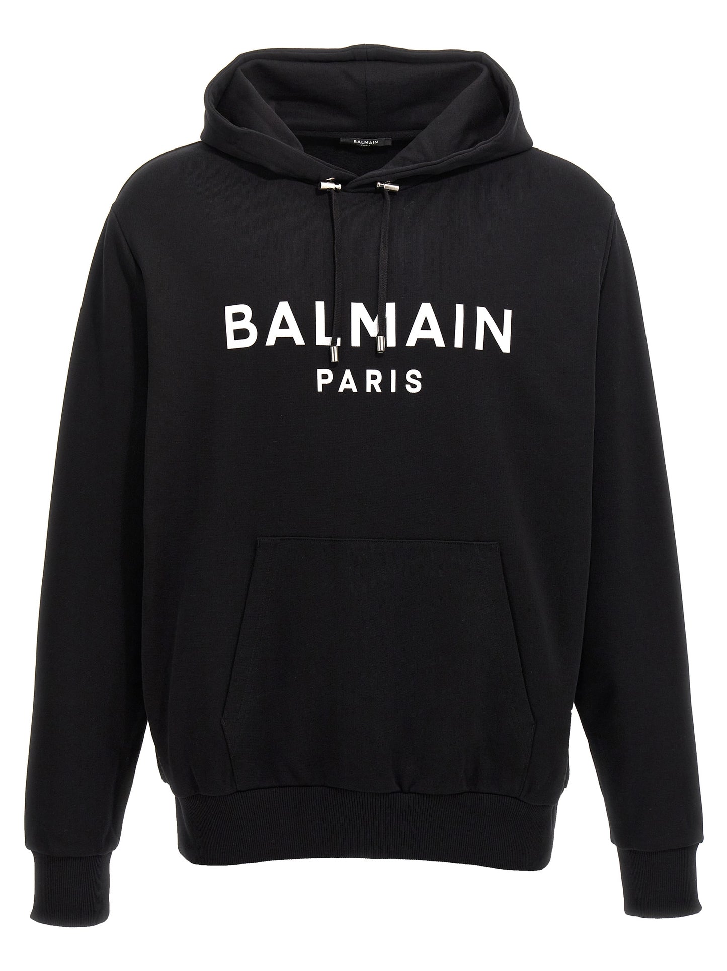 Balmain Men Logo Print Hoodie BALMAIN