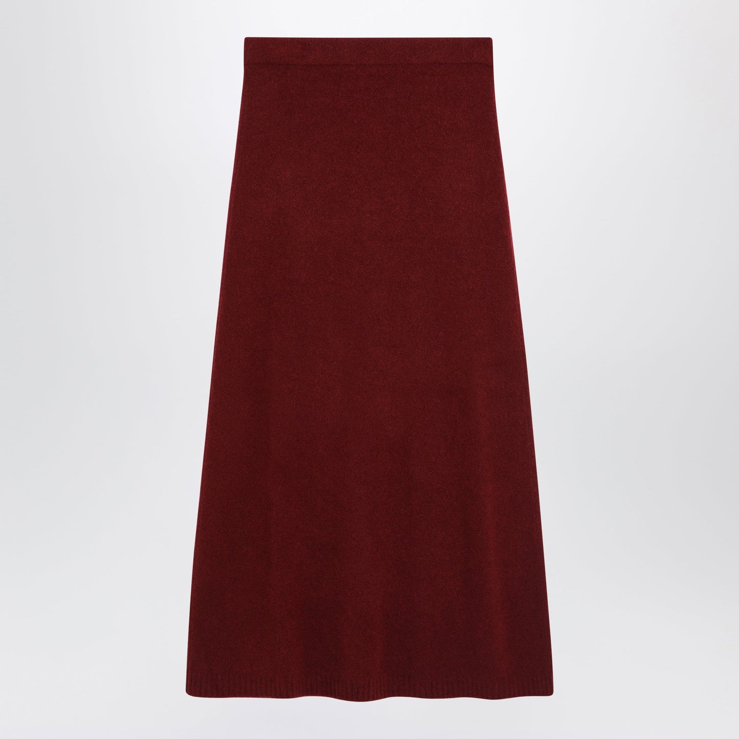 Max Mara Raspberry Skirt In Stretch Cashmere Knit Women MAX MARA