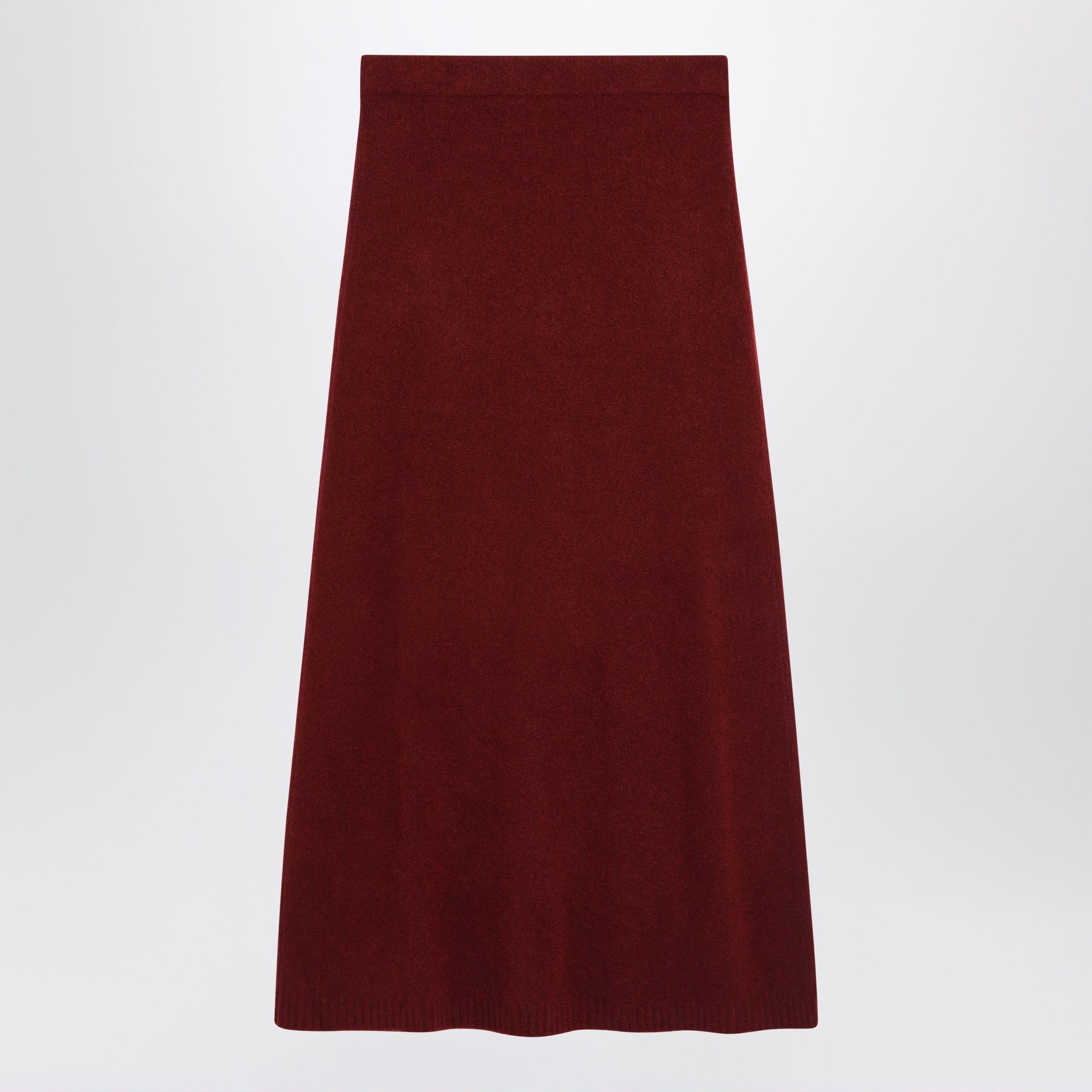Max Mara Raspberry Skirt In Stretch Cashmere Knit Women MAX MARA