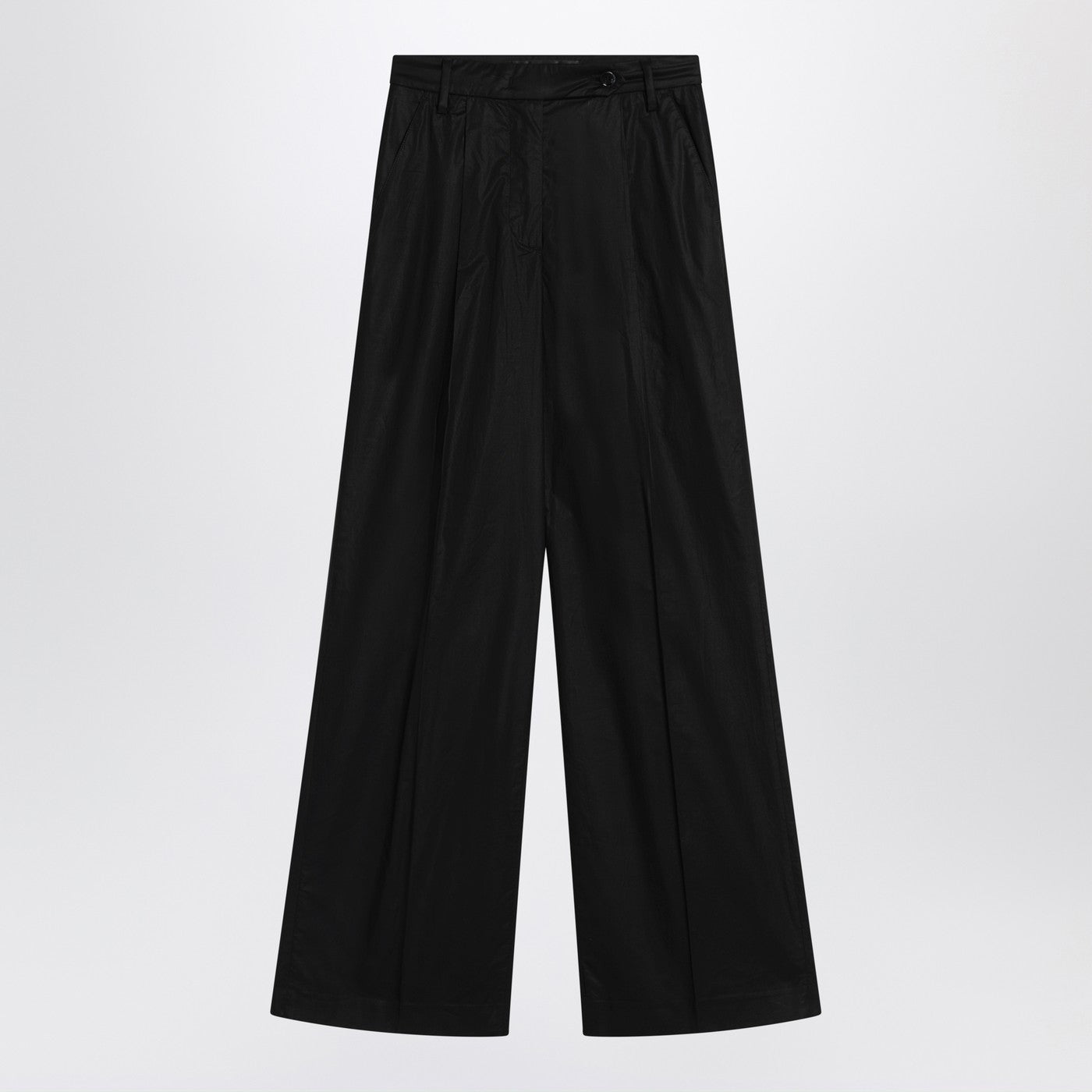 Department 5 Wide Black Cotton Pants Women DEPARTMENT 5
