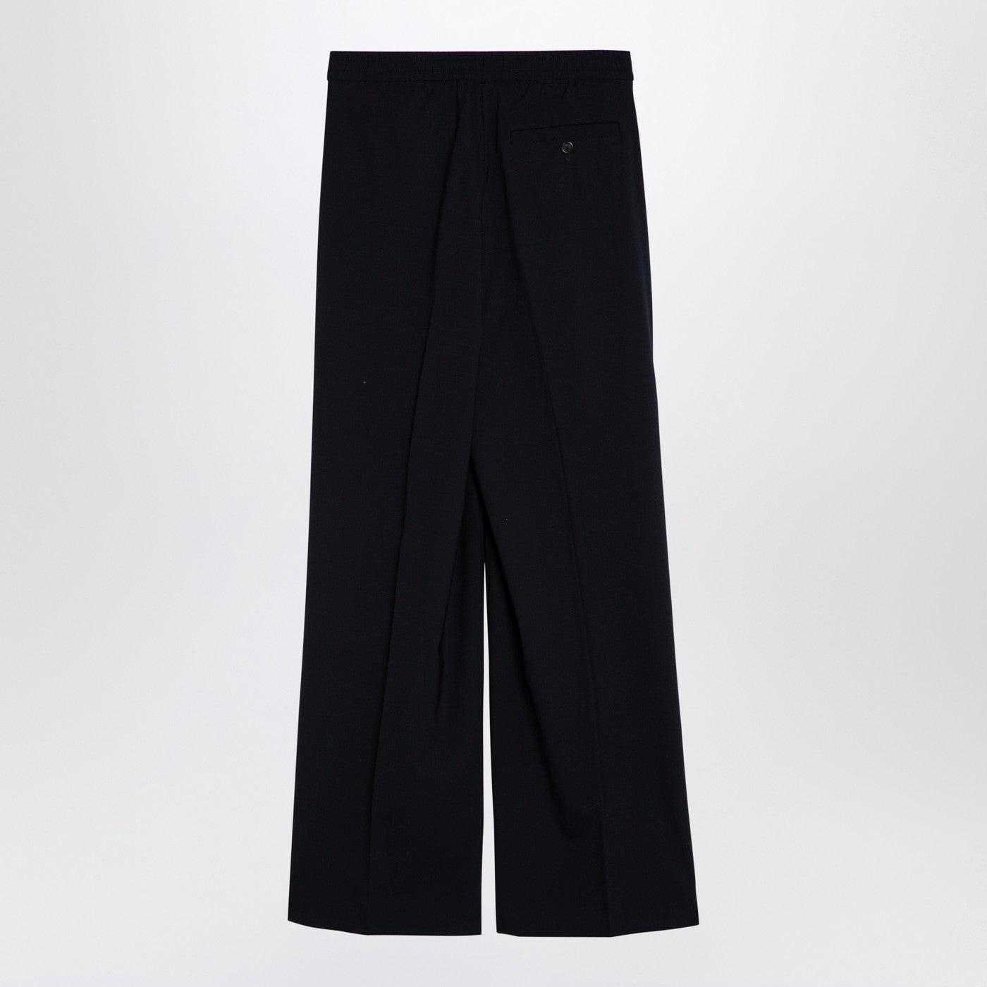 Department 5 Navy Blue Wool-Blend Trousers Women DEPARTMENT 5
