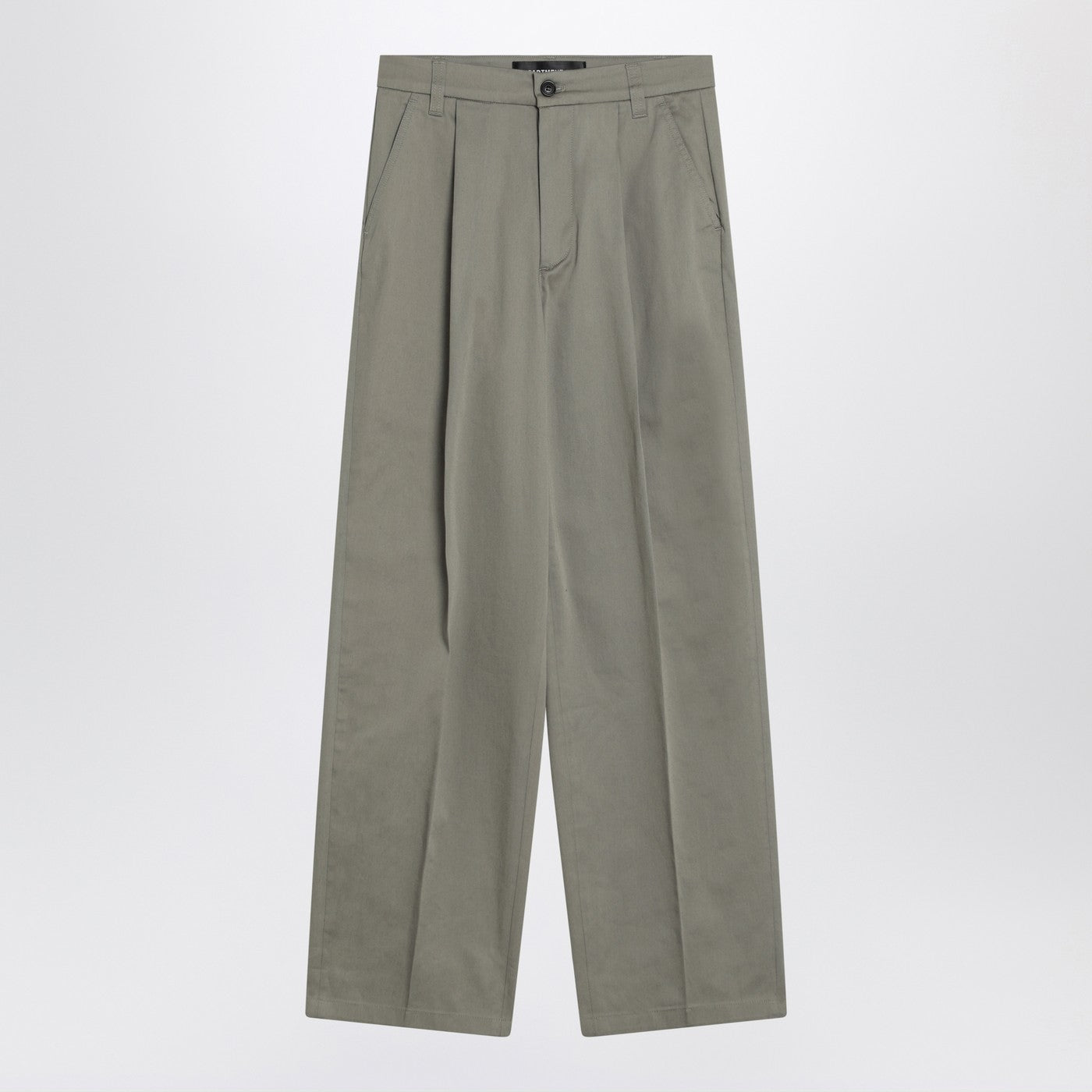 Department 5 Sage Green Cotton Trousers Women DEPARTMENT 5