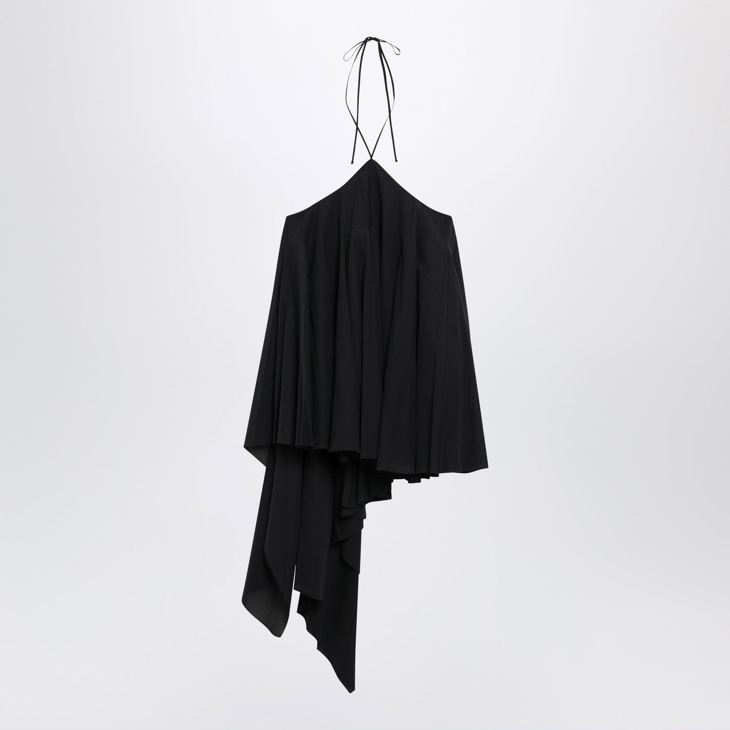 Jacquemus Triangle Mini Dress In Black Women JACQUEMUS