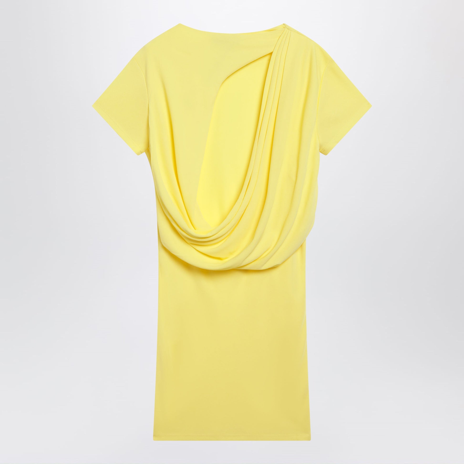 Jacquemus Yellow Mistral Viscose Jersey Dress Women JACQUEMUS