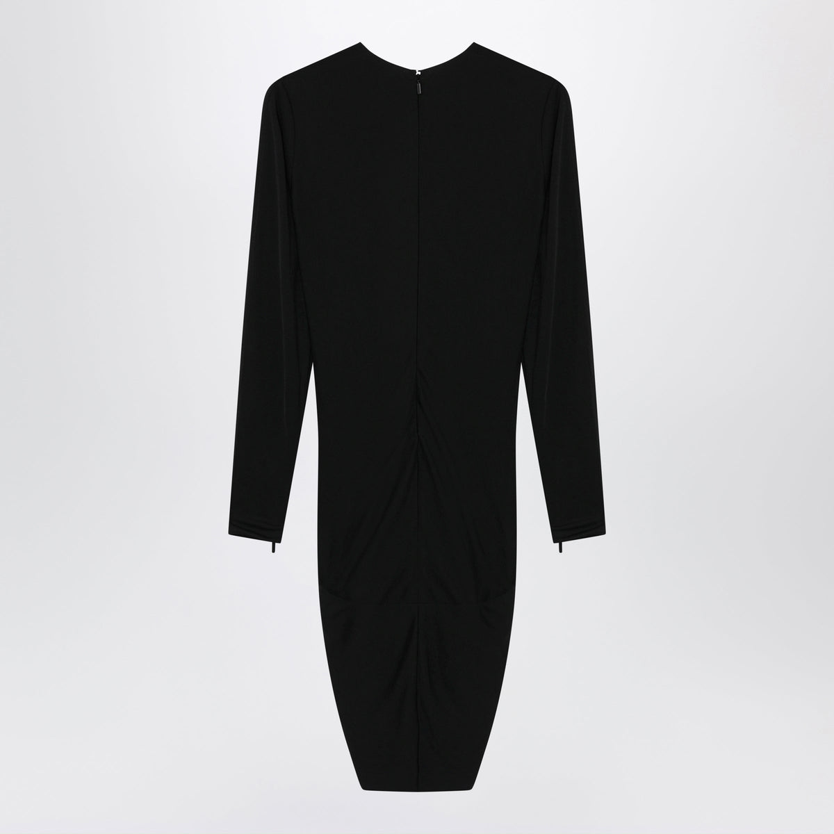 Jacquemus Black Draped Mini Dress Women JACQUEMUS